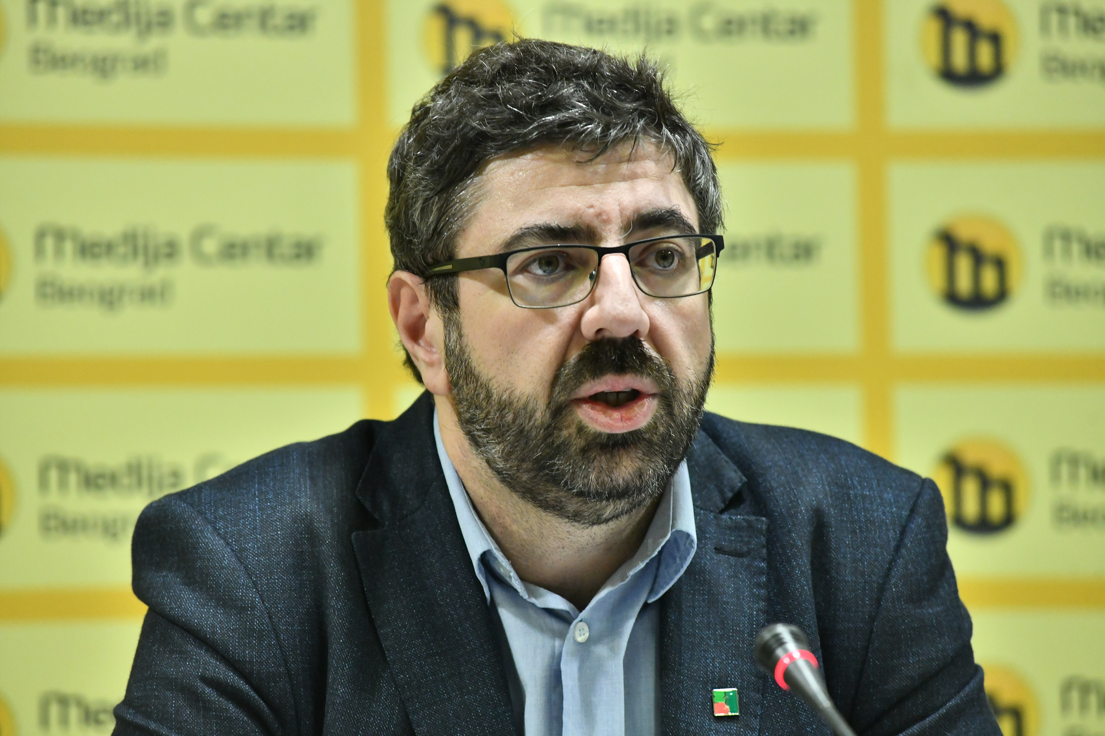 Press conference of the Green-Left Front "European Greens support the fight against Rio Tinto in Serbia" was held in the Media Center.