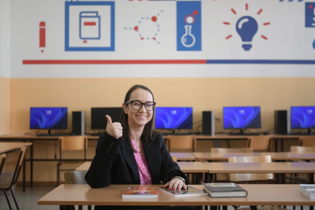 Beograd 10. april 2024. Profesorka Ivana Milošević iz Matematičke gimnazije najbolja profesorka na svetu  Foto:Goran Srdanov/Nova.rs