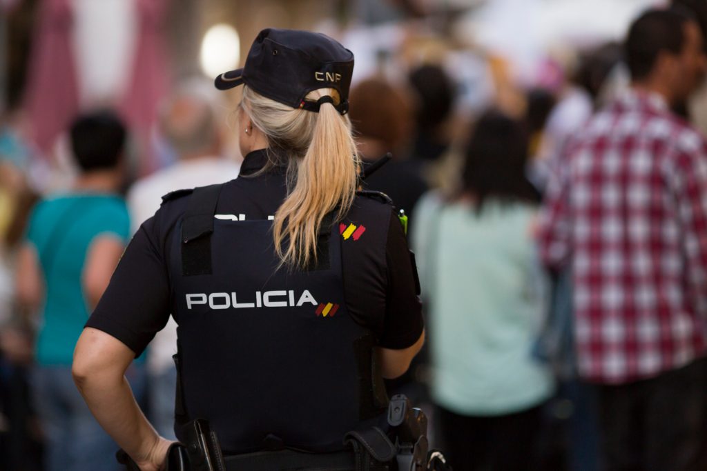 Madrid, policija