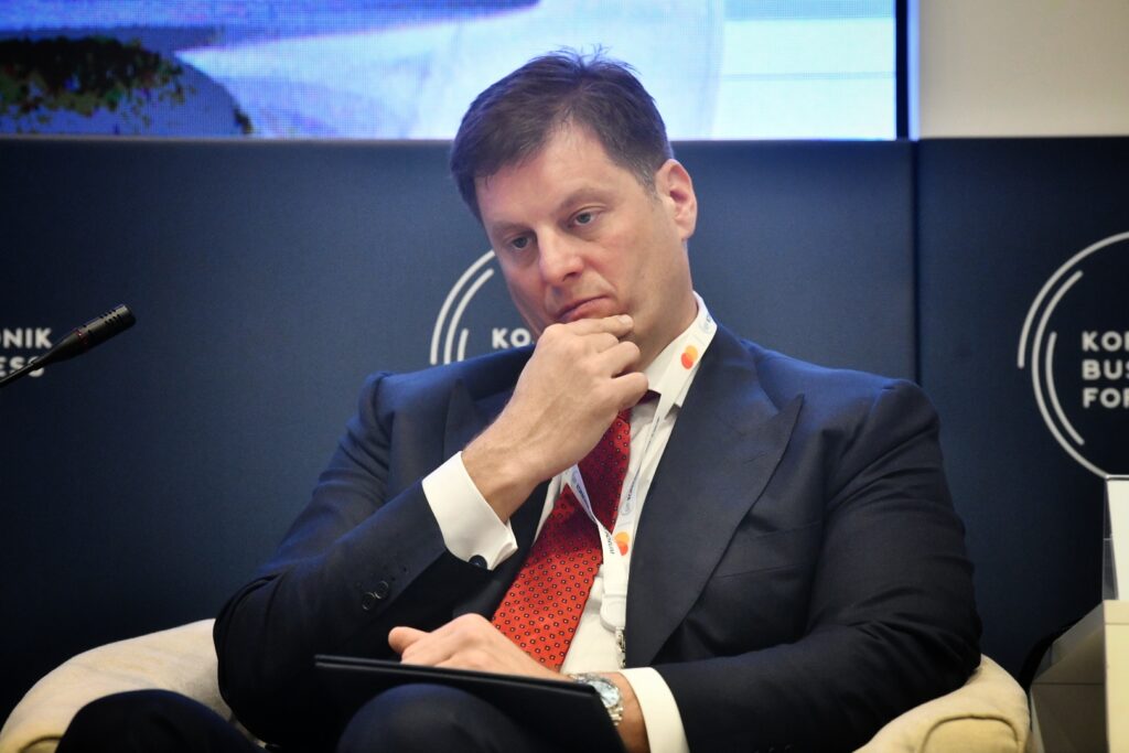 Kopaonik 05. mart .2024. Kopaonik biznis forum, Četvrti dan,  Stojan Vujko, da ga imamo. Milenijum tim
Foto:Vesna Lalić/Nova.rs