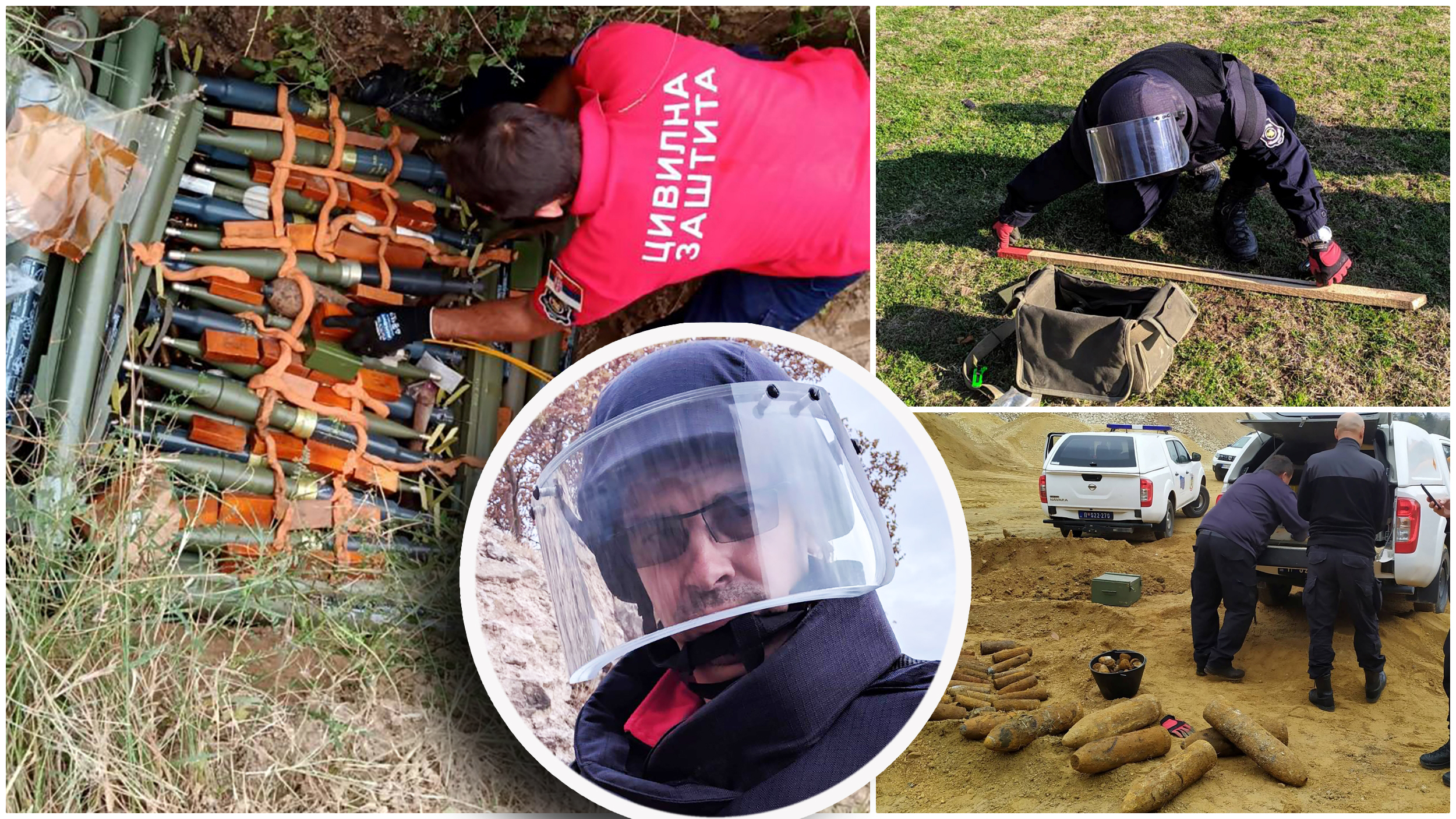 Novi sad  jedinica za uklanjanje eksplozivnih sredstava, o problemu uklanjanja bombi koje pronalaze građani u Novom Sadu