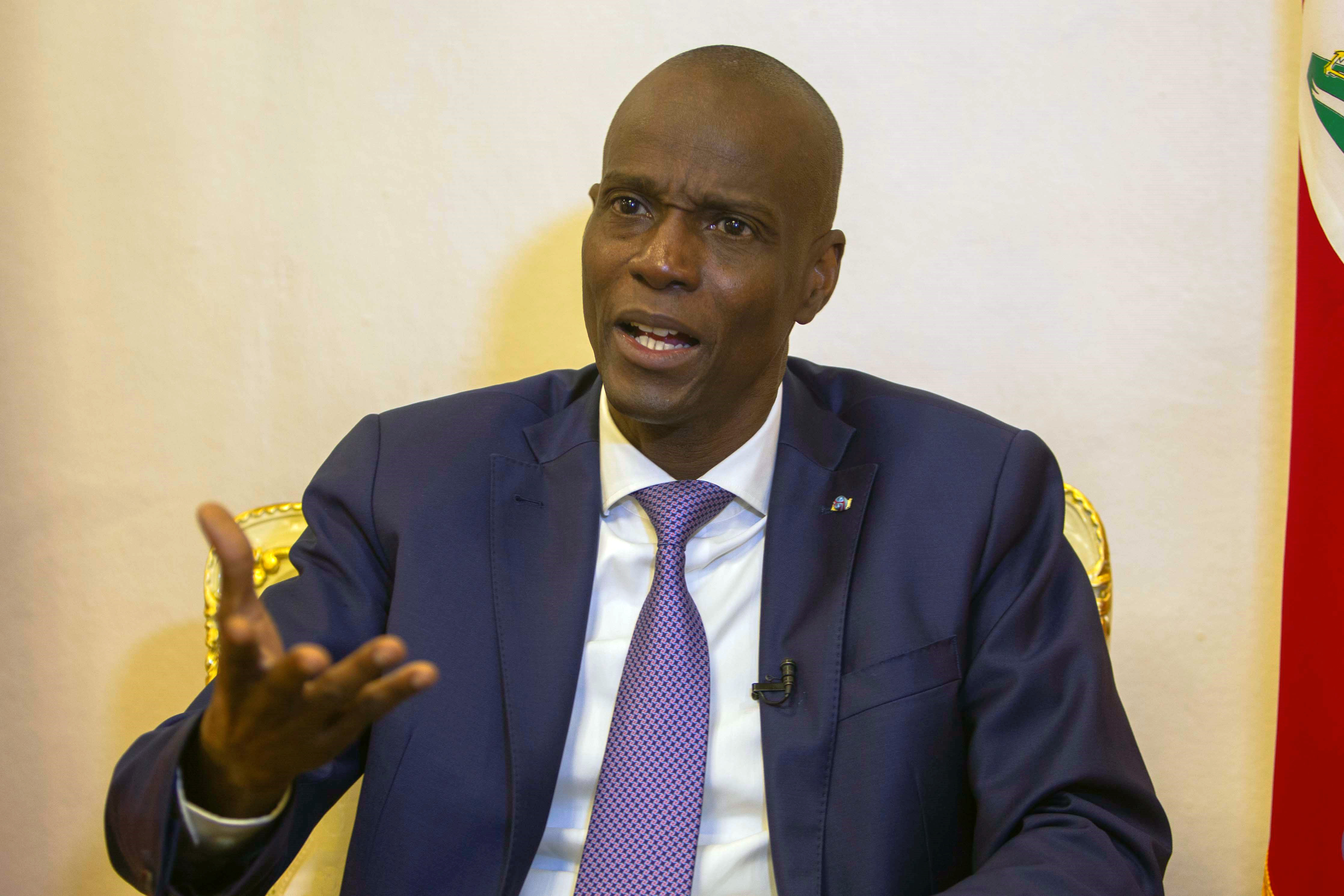 Haiti's President Jovenel Moise