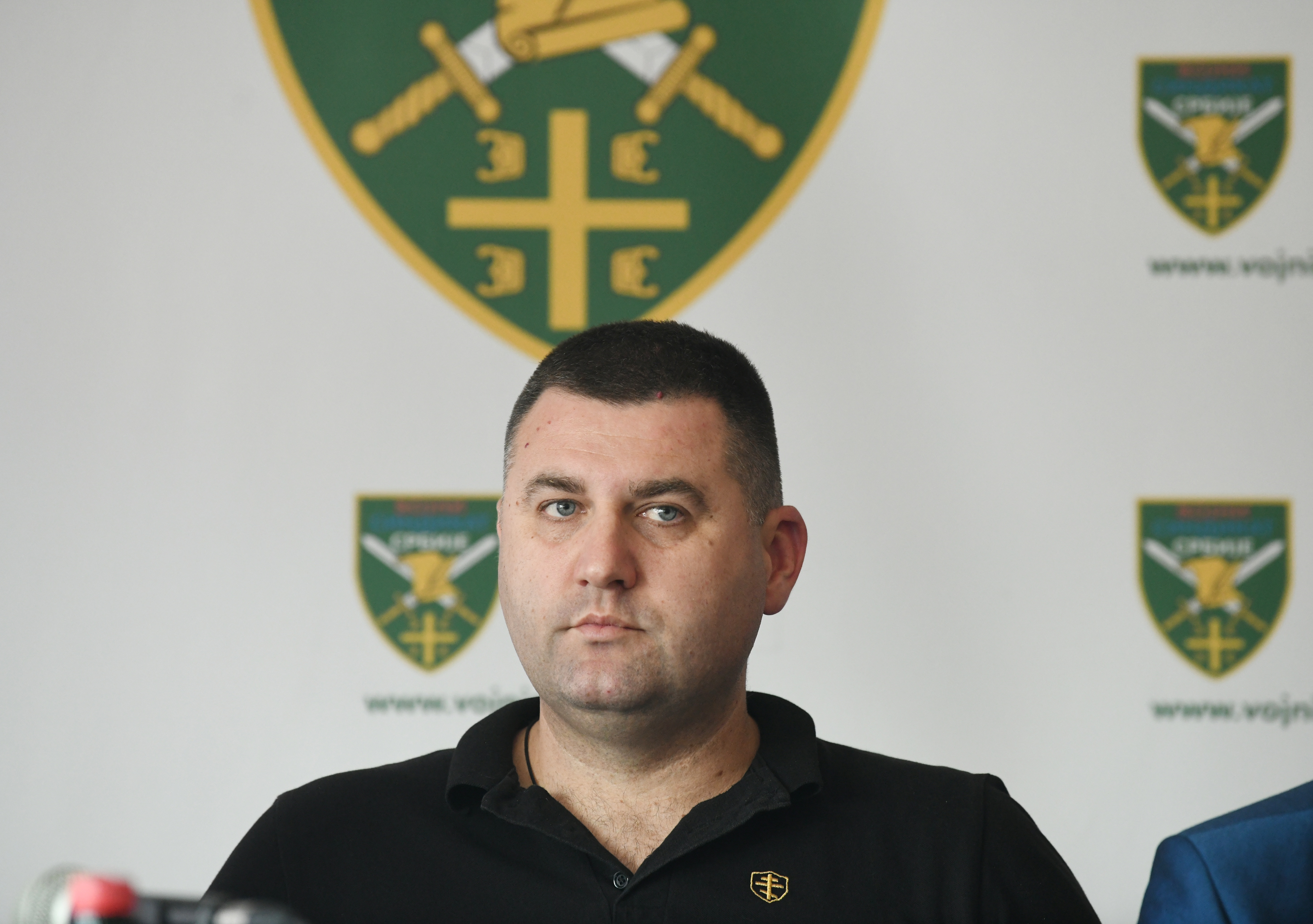 Beograd 04. avgust 2023. Sindikat Vojska Srbije Predsednik Vojnog sindikata Novica Antić Konferencija za medije Foto:Vesna Lalić/Nova.rs