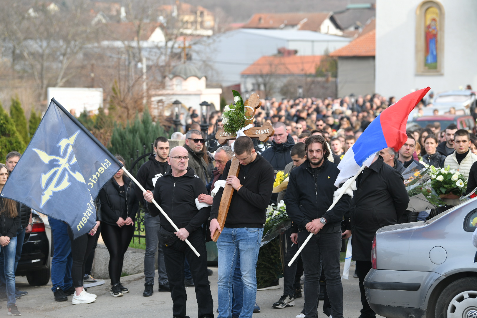 Sahrana MMA boraca Stefana