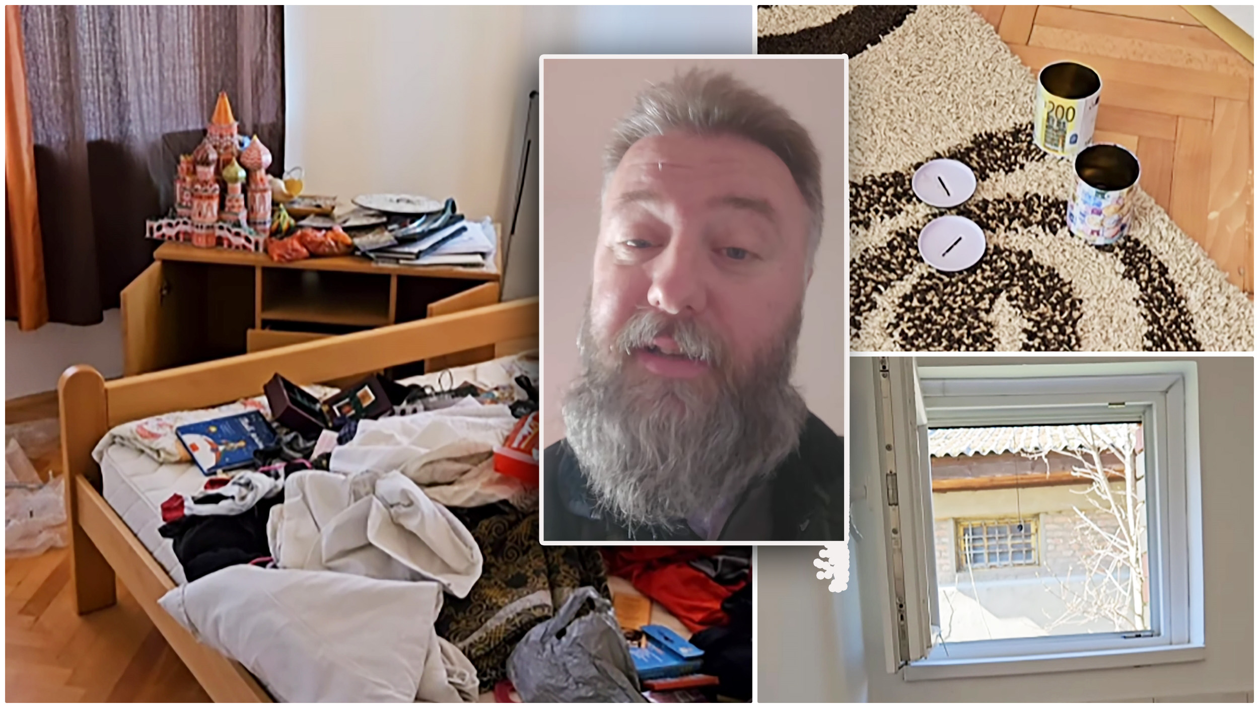 Otac Predrag Popovic obijen stan dok je drzao liturgiju