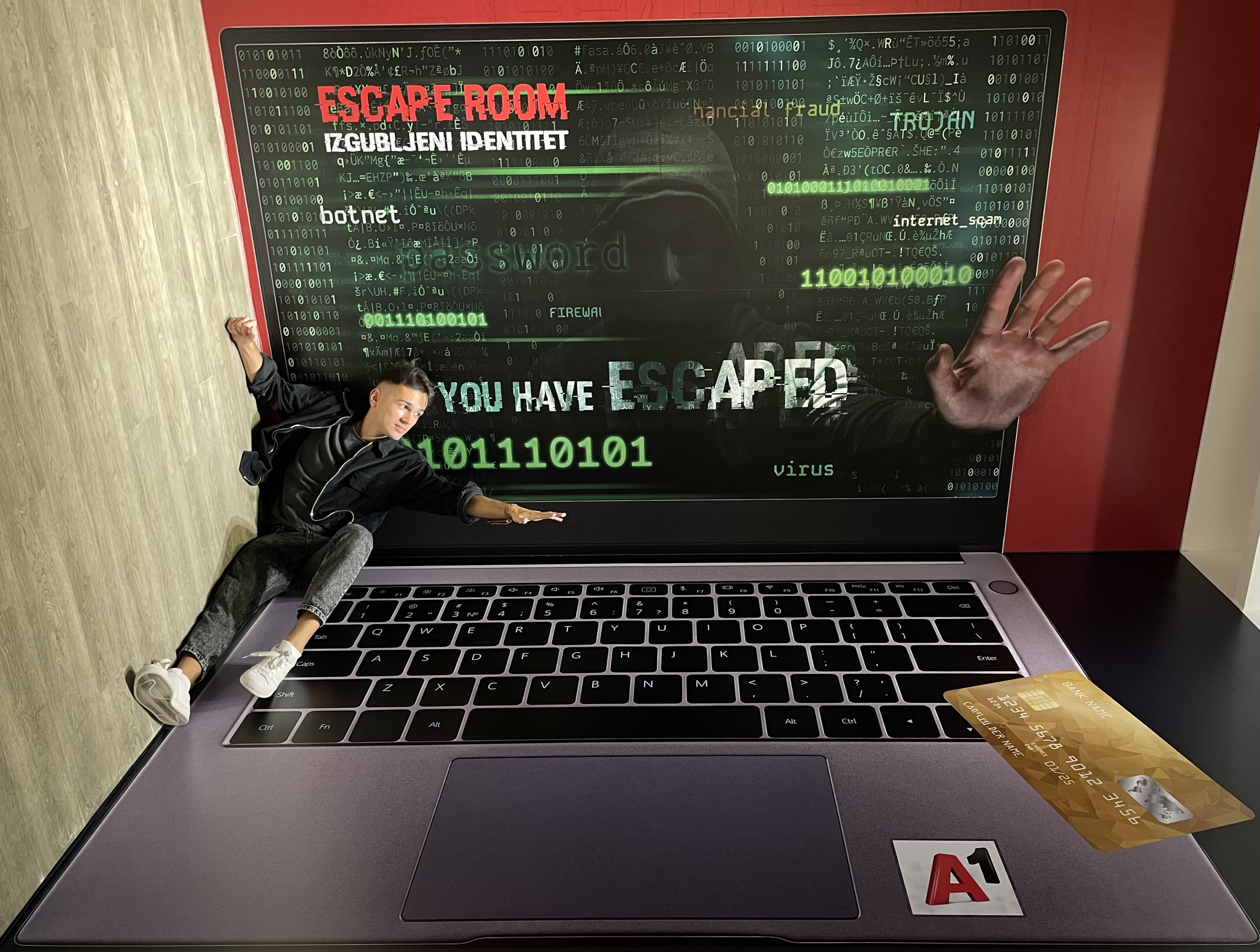 PR, A1, Cybersecurity, Escape room