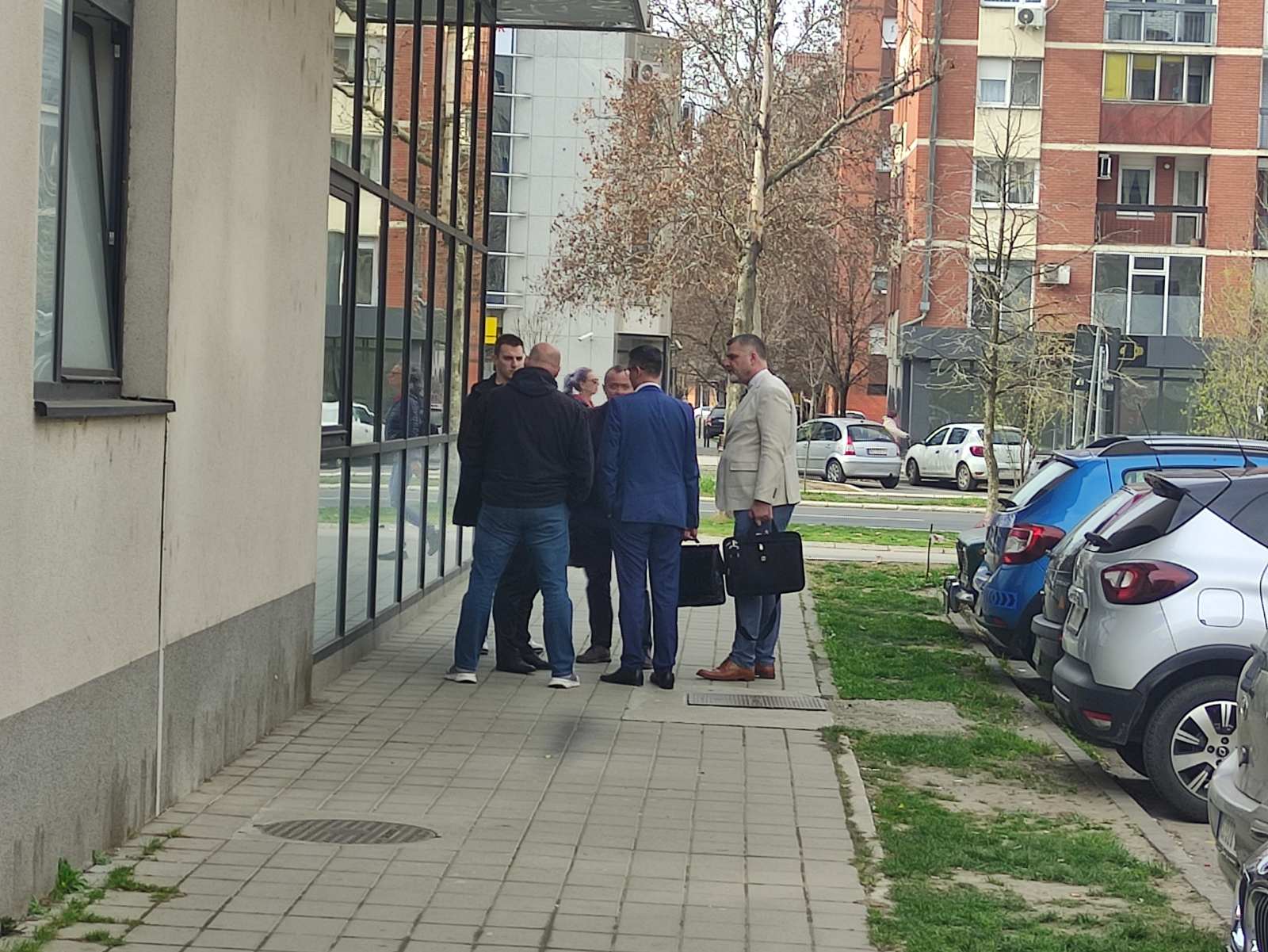 Novi Sad 04.03.2024. Protest sindikalaca u Novom Sadu, sindikalci, protest Foto: Nova.rs