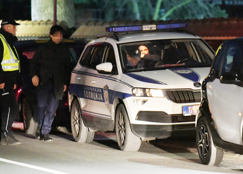 Beograd 06. mart 2223. Saobraćajna nesreća u Užičkoj ulici u kojoj je učestvovao Nikola Petrović kum Aleksandra Vučića Foto:Vesna Lalić/Nova.rs