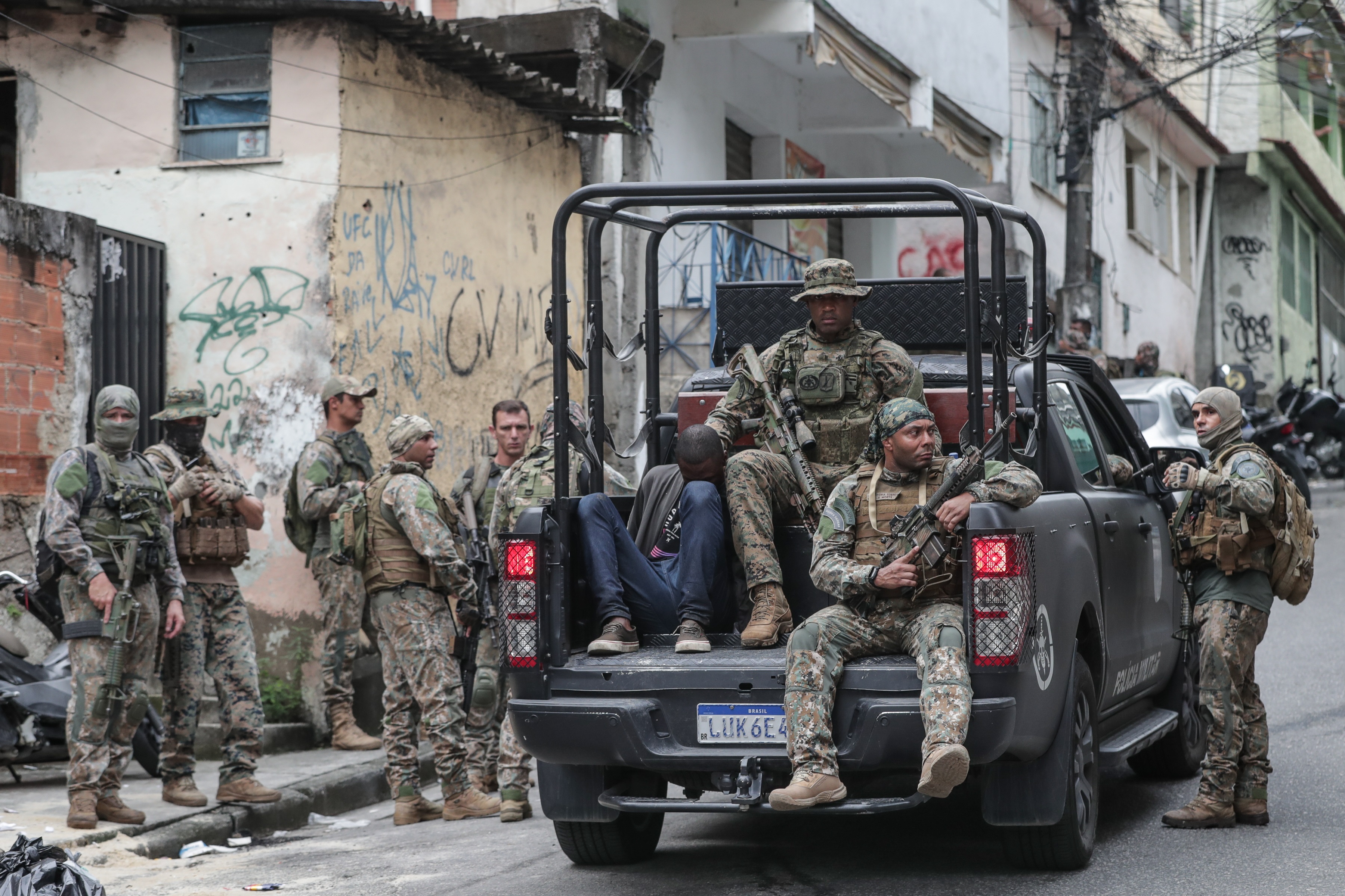 Eight dead in a police operation in a favela in Rio de Janeiro