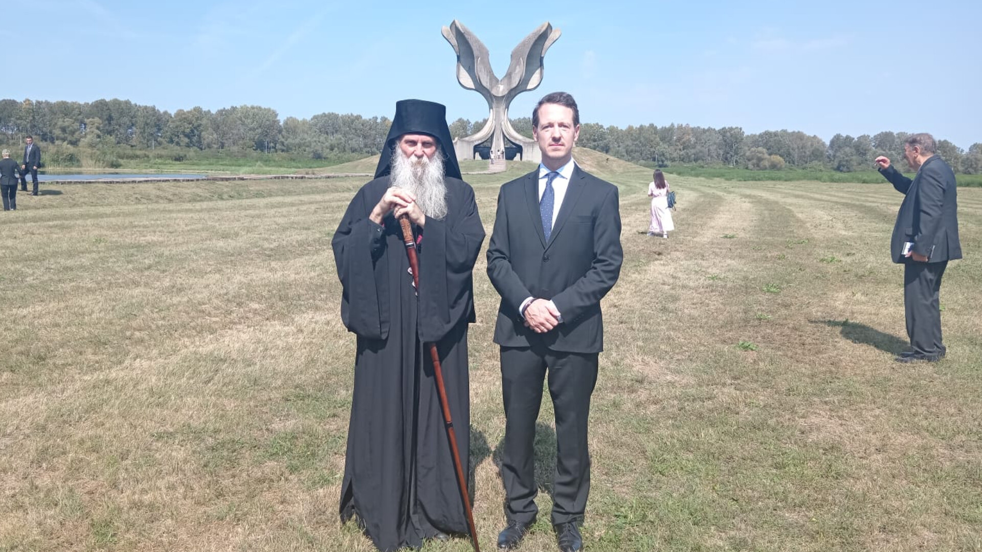 Princ Filip Karađorđević u Jasenovcu, Jasenovac