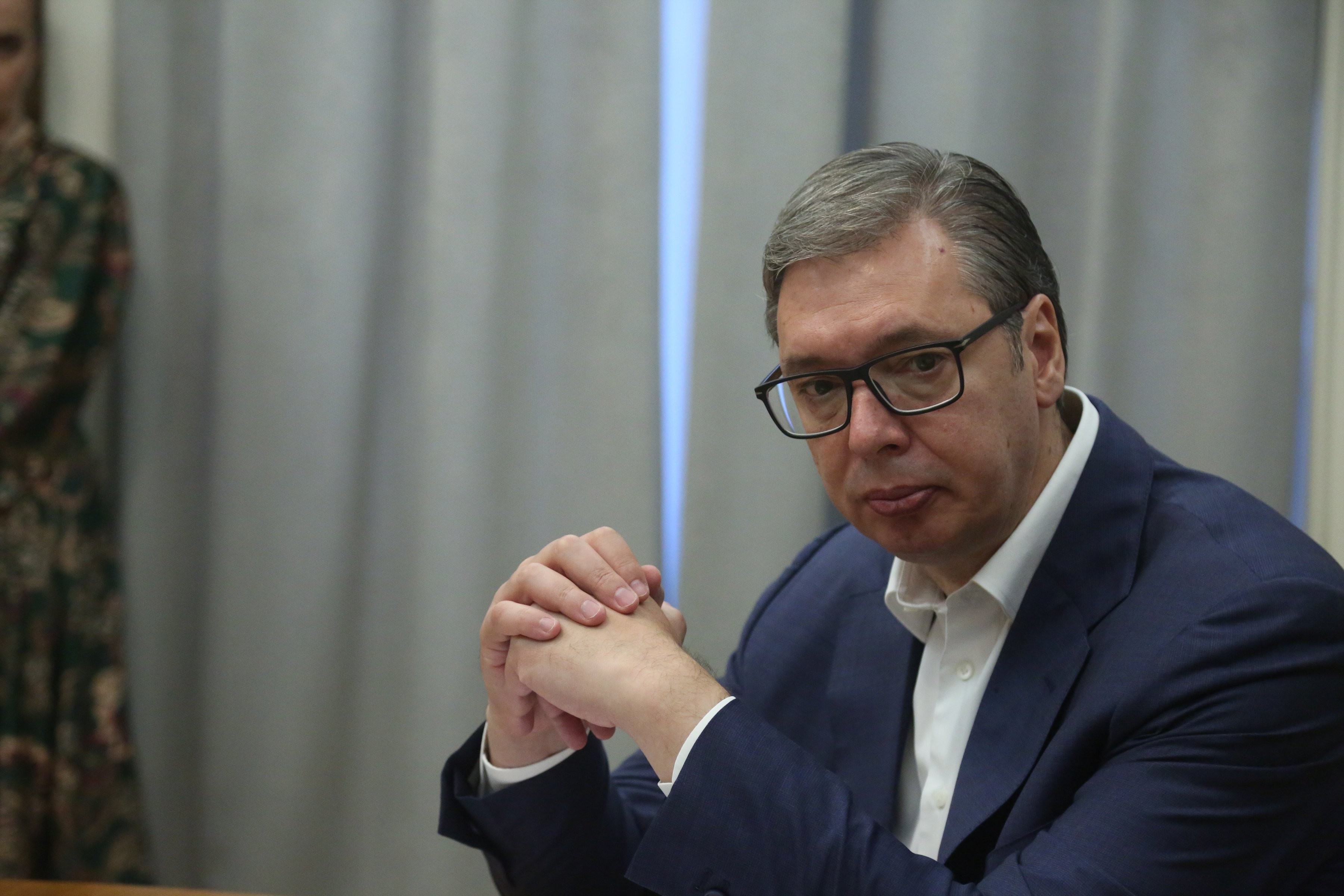 The President of the Republic of Serbia, Aleksandar Vucic, met with the Special Representative of the European Union for the dialogue between Belgrade and Pristina, Miroslav Lajcak.