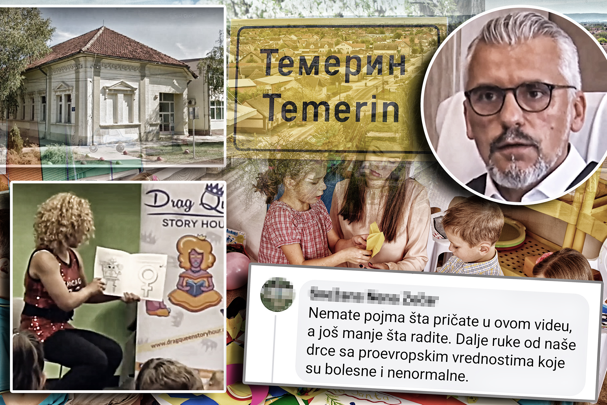 Temerin,City,In,Serbia,,High,Street,,26.4.2017,,,Editorial,Use