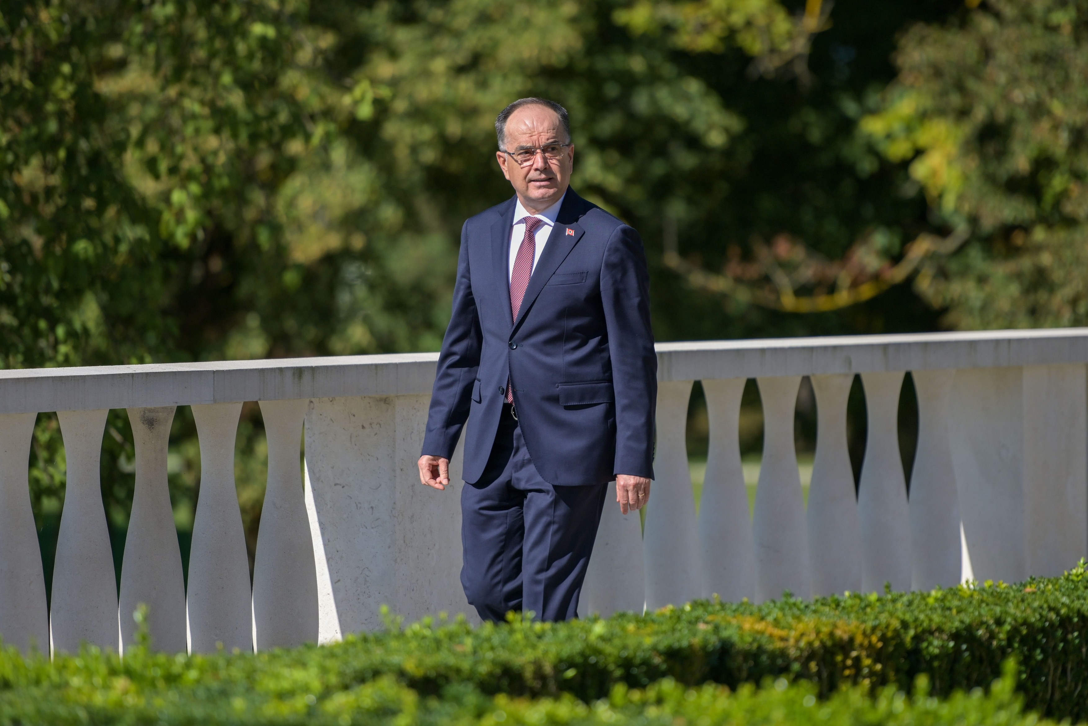 Albanian President Bajram Begaj
Brdo-Brijuni Process summit, Brdo Pri Kranju, Slovenia - 12 Sep 2022,Image: 721980498, License: Rights-managed, Restrictions: , Model Release: no, Credit line: Andrej Tarfila / Shutterstock Editorial / Profimedia