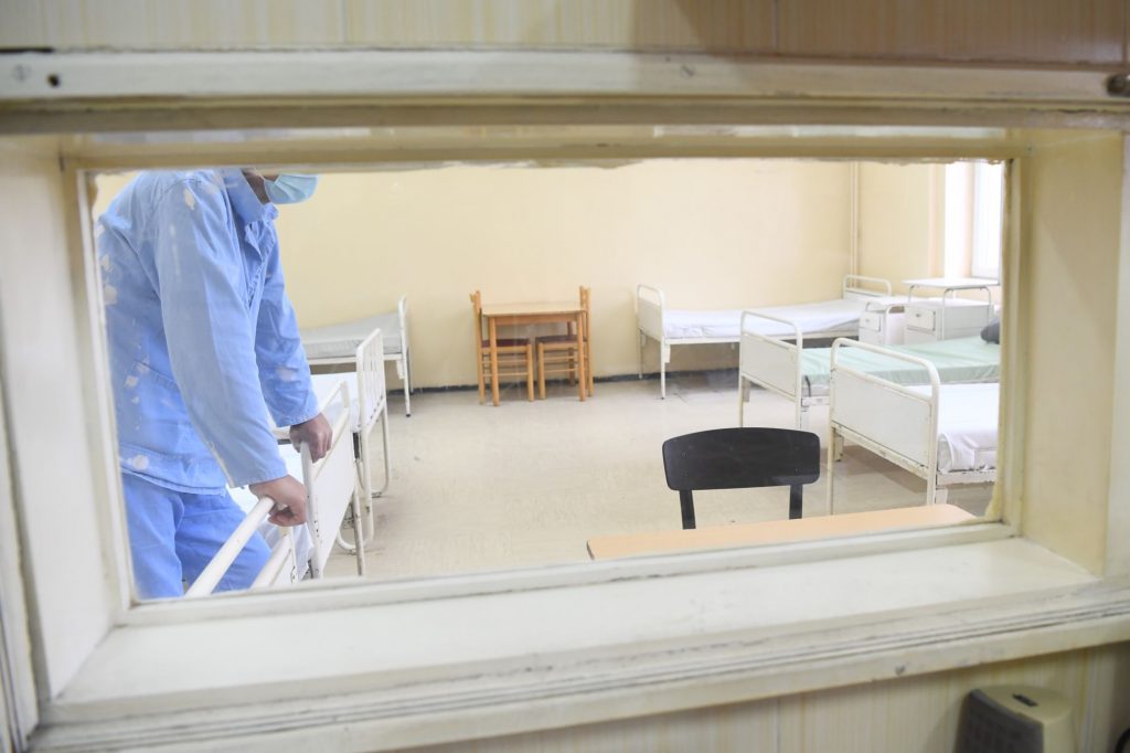 Beograd, 10.11.2020. Laza Lazarević, klinika za psihijatrijske bolesti, bolesnička soba, pacijent, pacijenti Foto: Goran Srdanov/Nova.rs