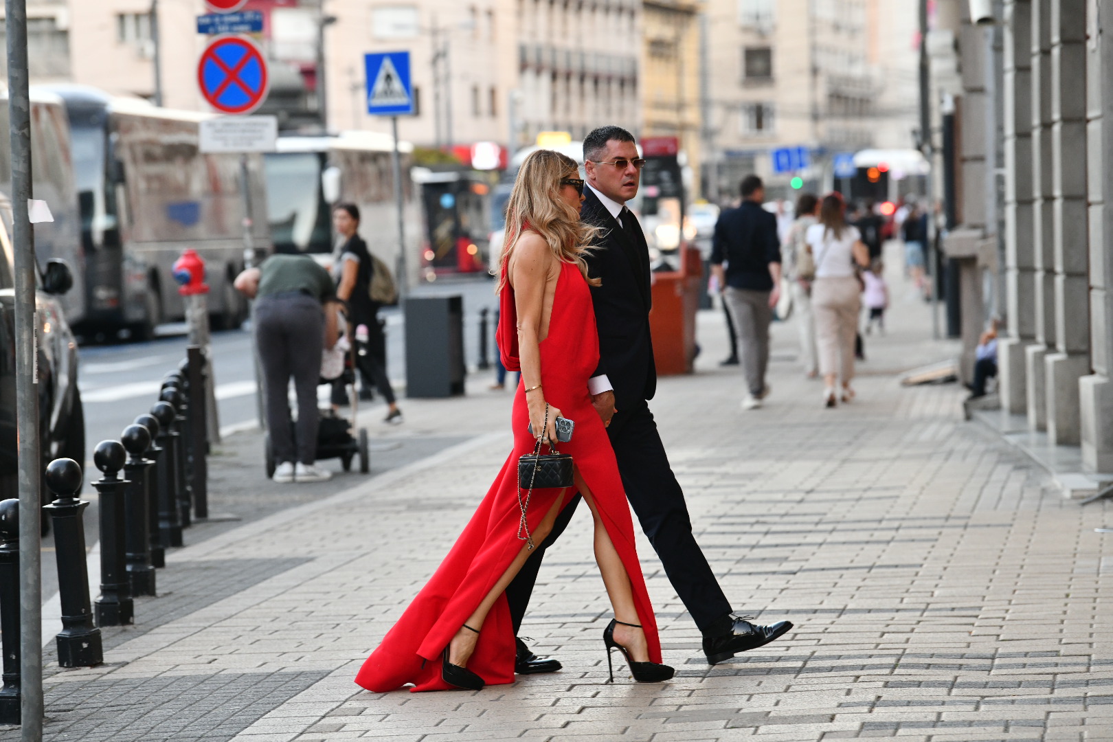 Beograd 23.09.2024 Square Nine Hotel večera donald tramp junior sa biznismenima iz srbije