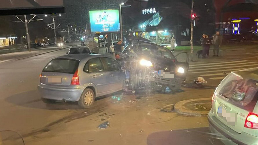 Cvetkova pijaca, saobraćajna nesreća, Foto: Instagram/serbialive_beograd