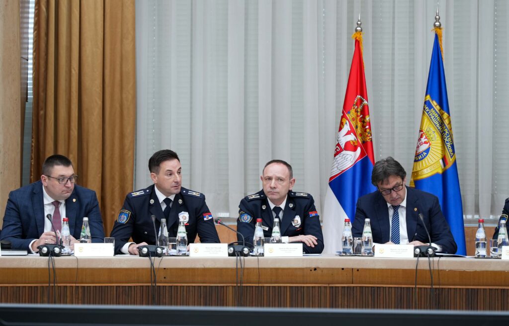 Beograd 09. januar 2024. Kolegijum MUP-a