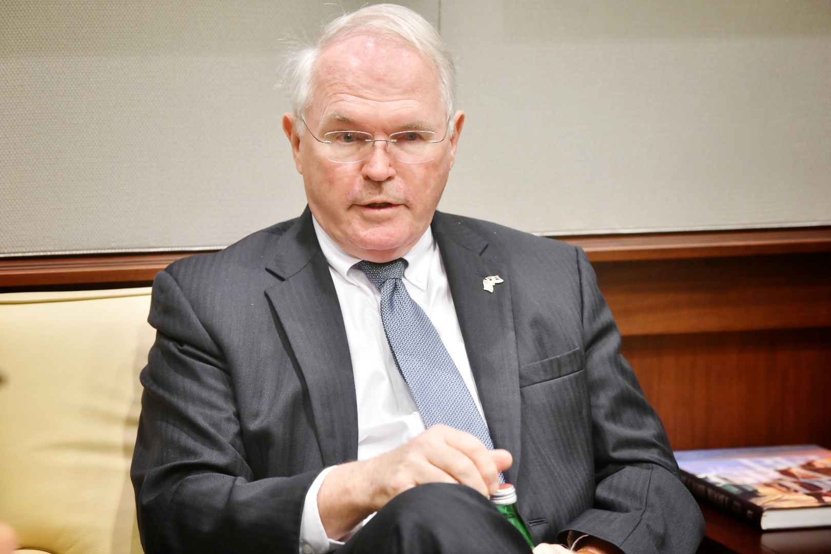 Beograd 12. januar 2024. Kristofer Hil (Christopher Hill) americki ambasador u Srbiji intervju  Foto:Vesna Lalić/Nova.rs