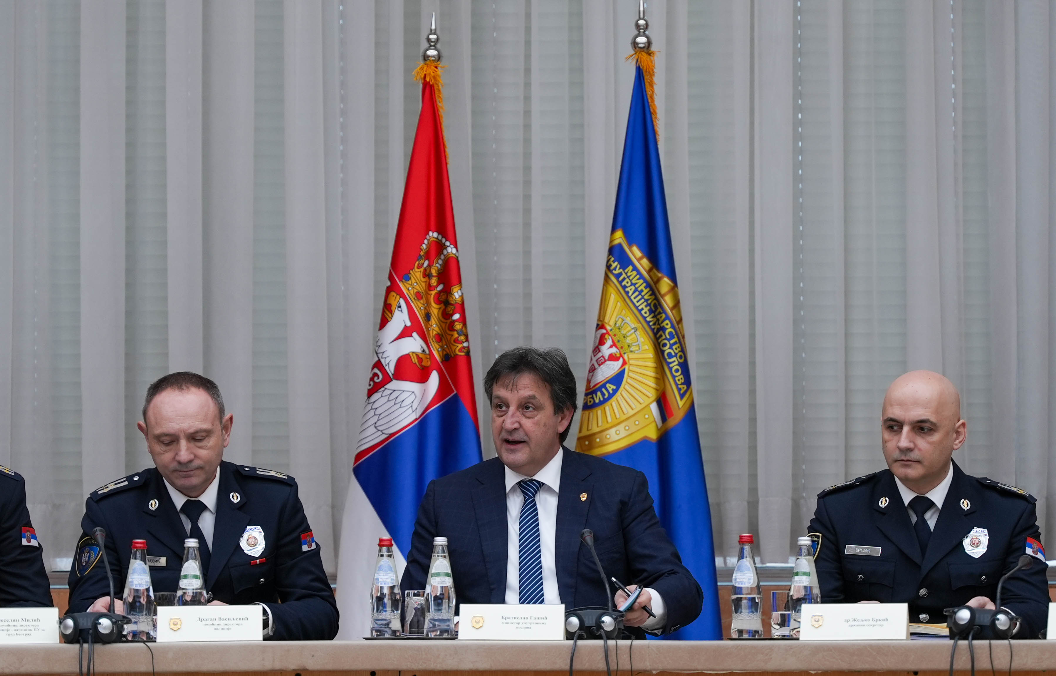 Beograd 09. januar 2024. Kolegijum MUP-a