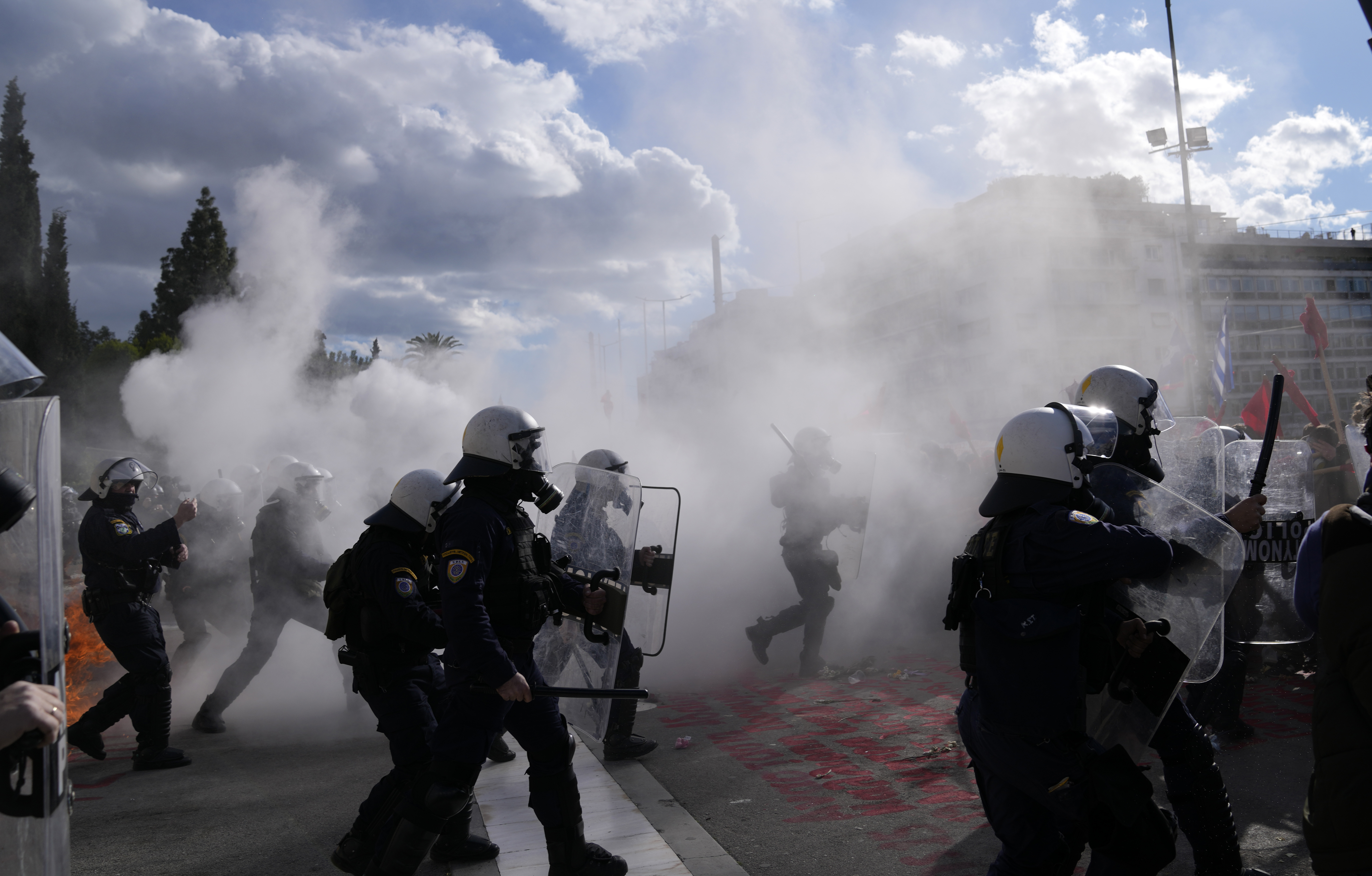 Greece University Protest