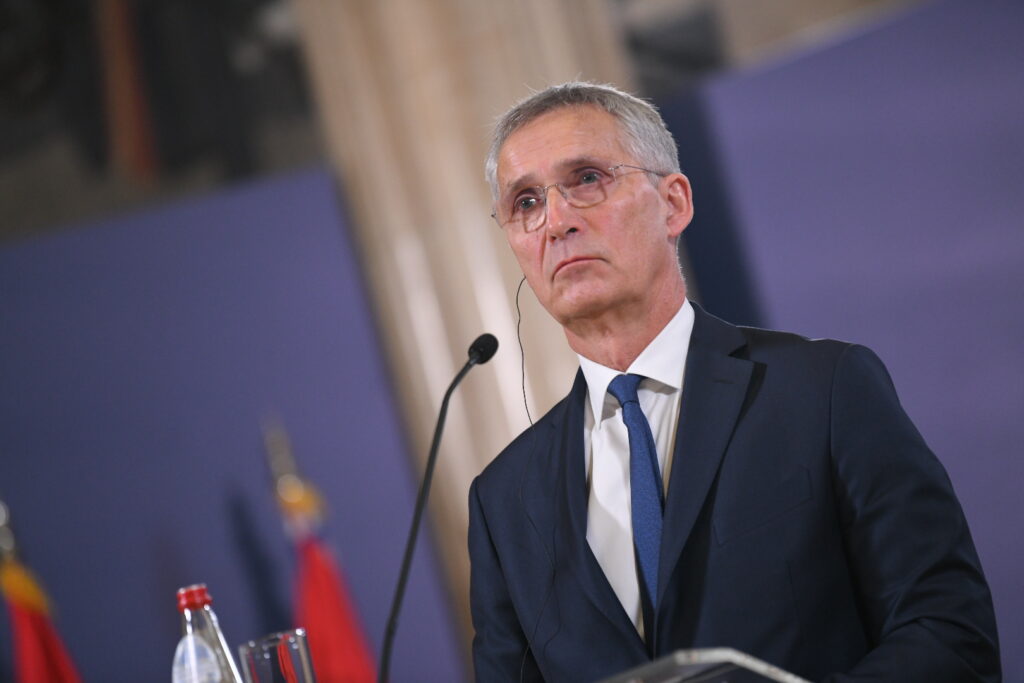 Beograd 21. novembar 2023. Sastanak predsednika Srbije Aleksandara Vučića i  generalnog sekretara NATO-a Jensa Stoltenberga Foto:Amir Hamzagić/Nova.rs