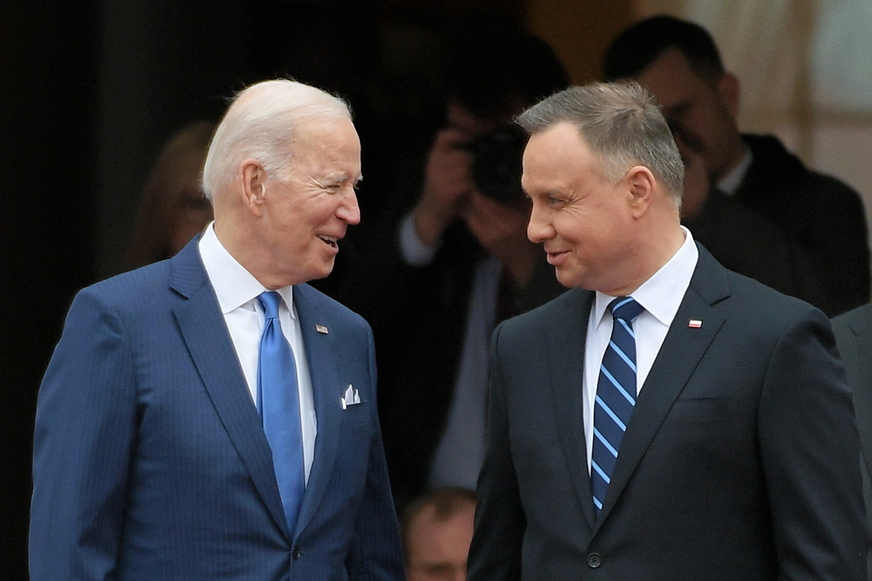 US President Biden visits Poland