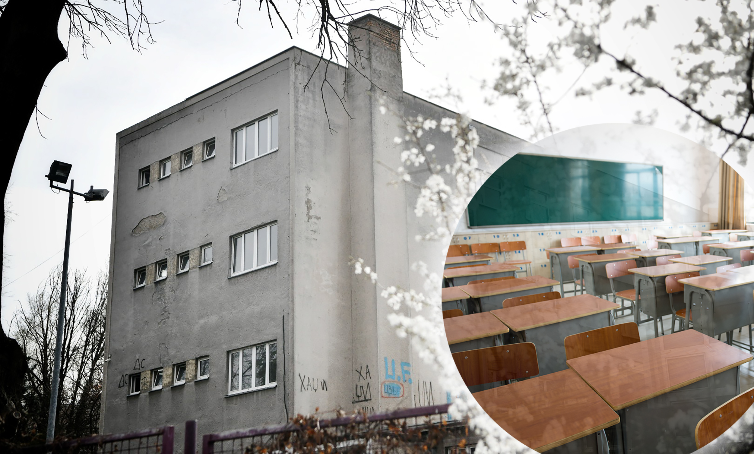 Učenici OŠ "Oslobodioci Beograda" bojkotovali nastavu, prazna učionica kombo
