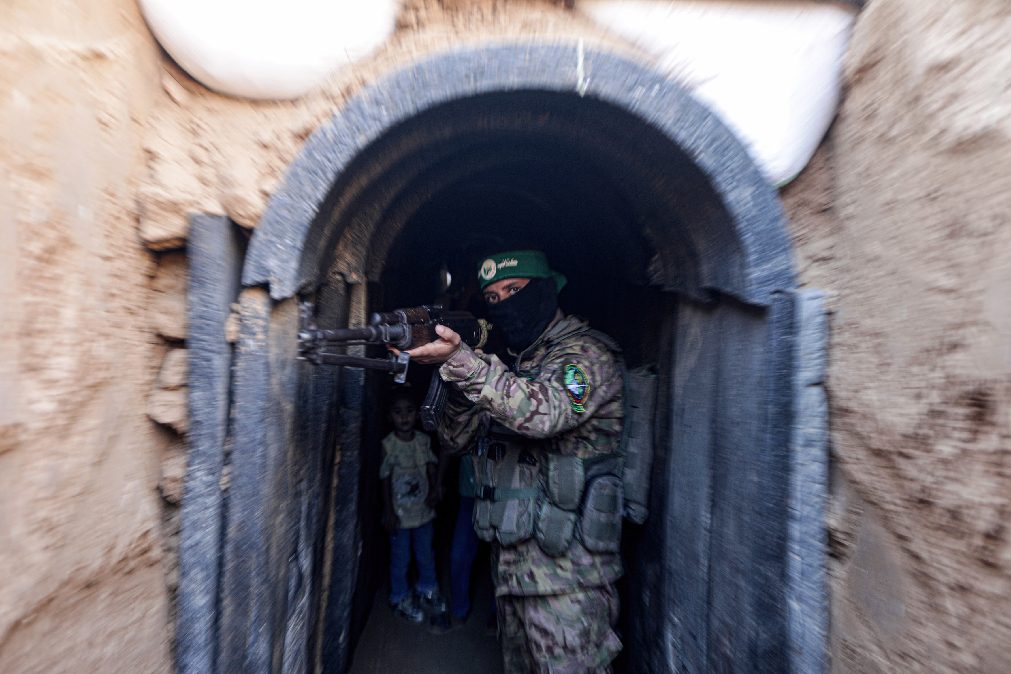 Exhibition of weapons, missiles and heavy equipment in Gaza, Palestine - 19 Jul 2023