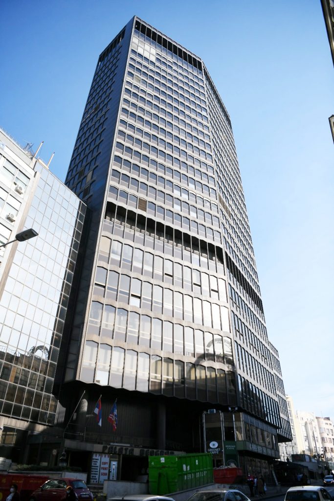 Beograd 05.02.2021. Beograđanka, Beogradjanka, palata Beograd, zgrada, renoviranje, rekonstrukcija Foto: Vesna Lalić/Nova.rs