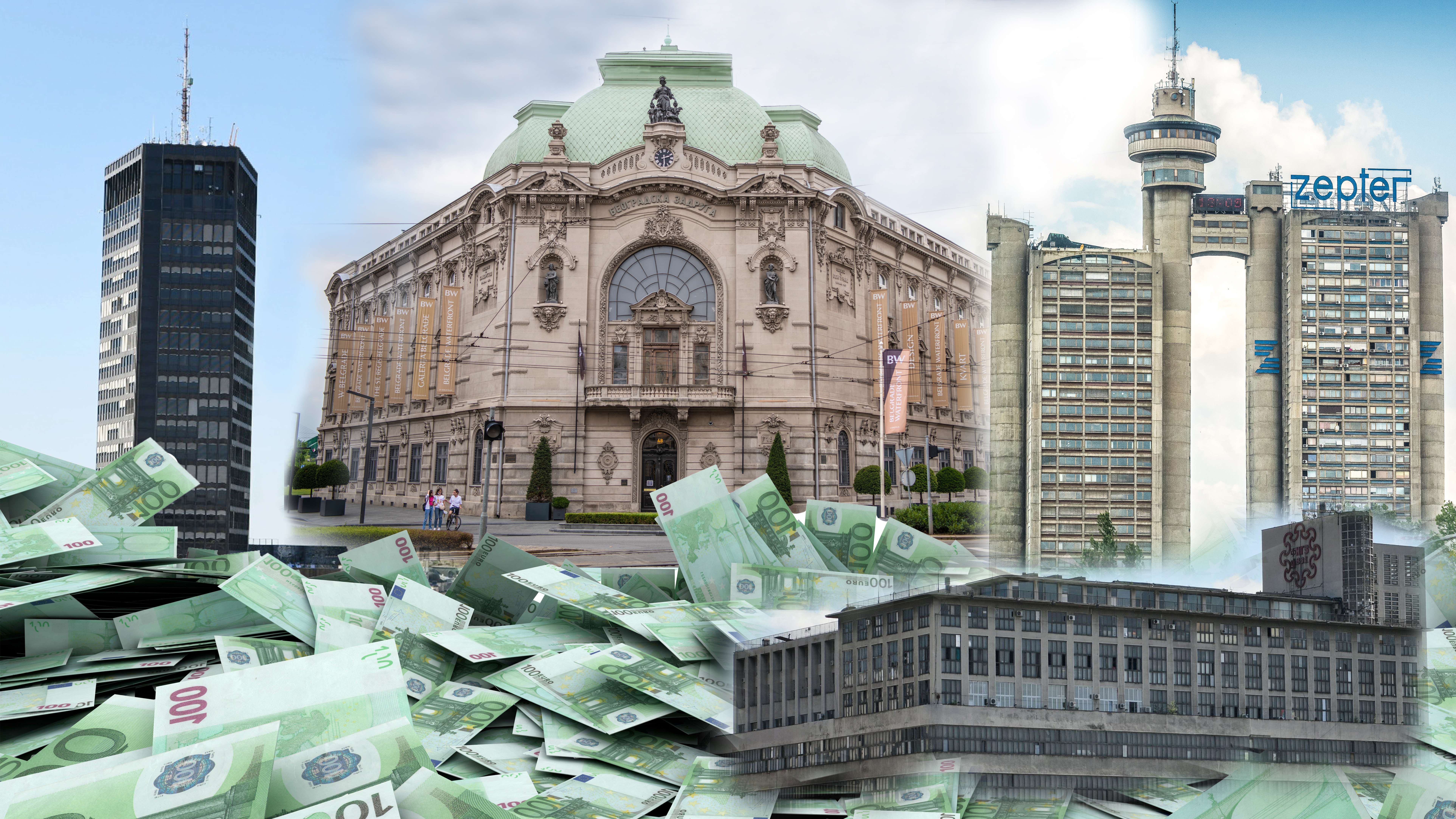 Ko su vlasnici simbola Beograda
Beograđanka, Geozavod, BIGZ, Genex, Geneks kula, pare, kombo Foto: Vesna Lalić, Filip Krainčanić/Nova.rs/Shutterstock/Dragan Mujan/marketa1982