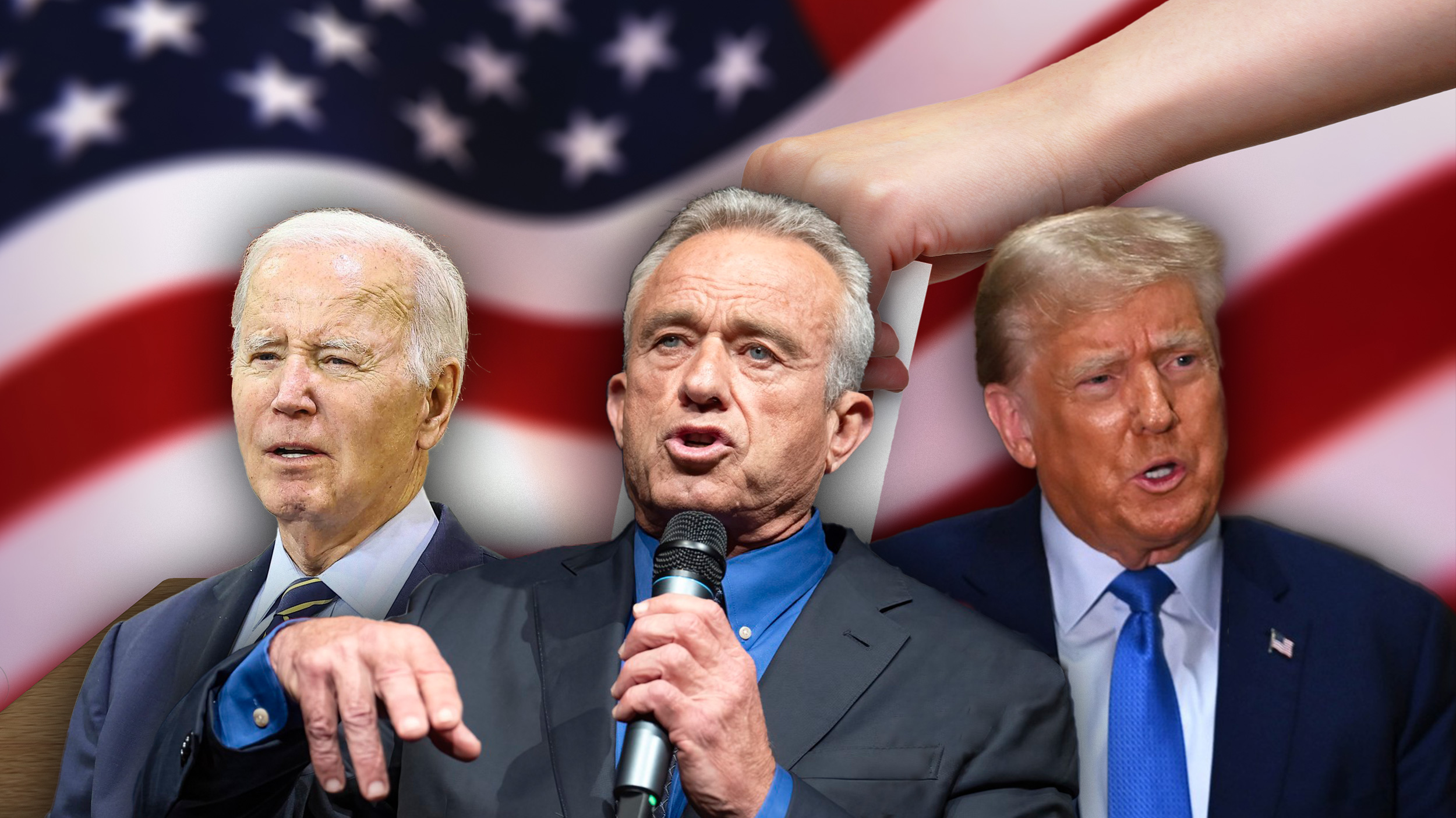 Džo Bajden, Robert F. Kenedi, Donald Tramp, Američki izbori