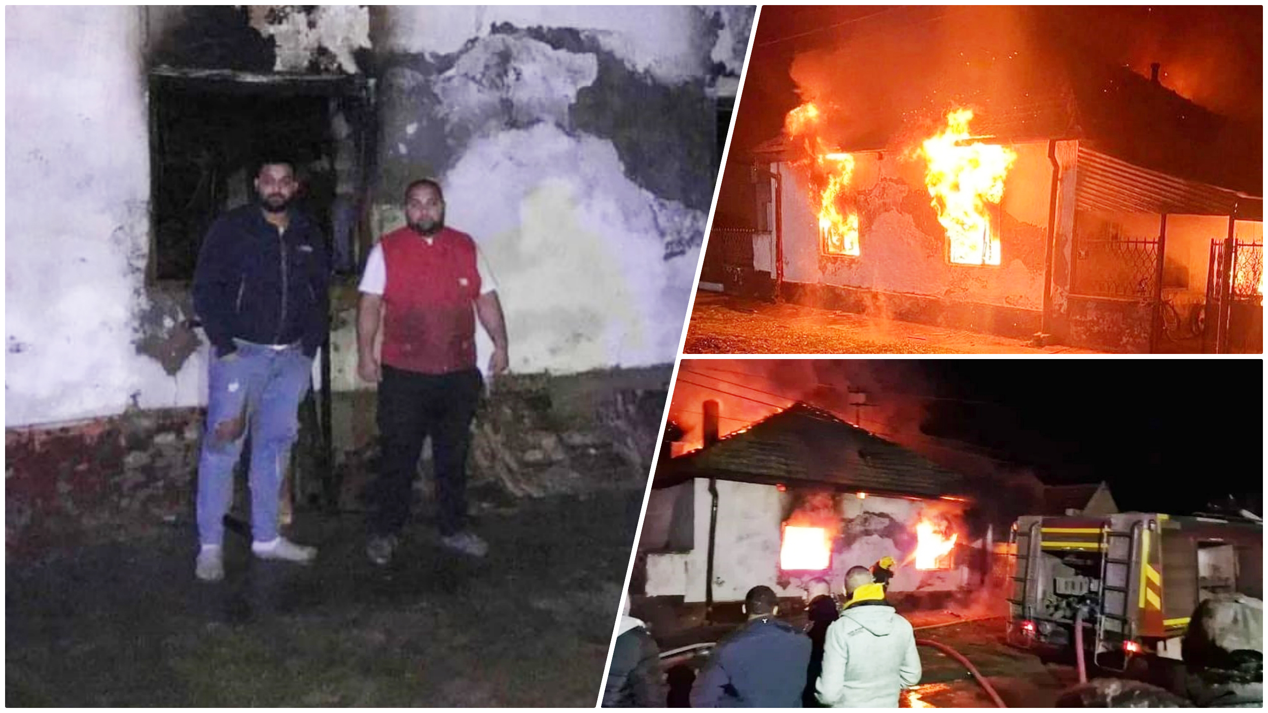 Ovo su heroju braća Slađan i Aleksandar Durka Mišković iz Novog Bečeja veliki požar koji je zahvatio kuću u Novom Bečeju veliki požar koji je zahvatio kuću u Novom Bečeju novi becej