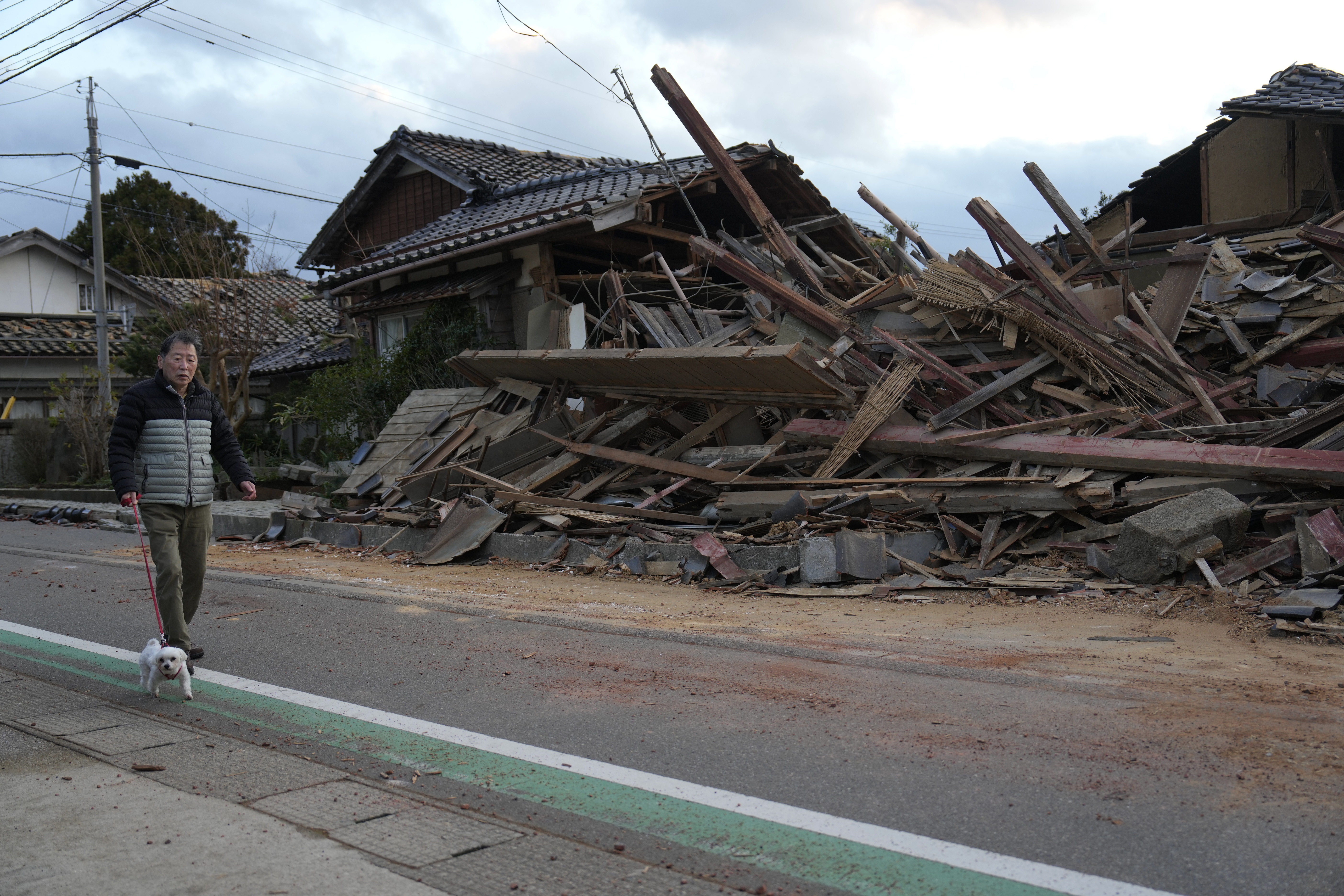 At least 48 people killed in strong earthquake in central Japan