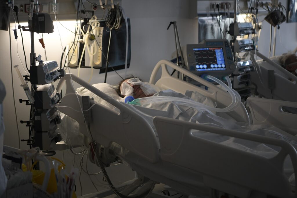 Batajnica kovid bolnica 30.03.2023. 
Foto: Dragan Mujan/Nova.rs