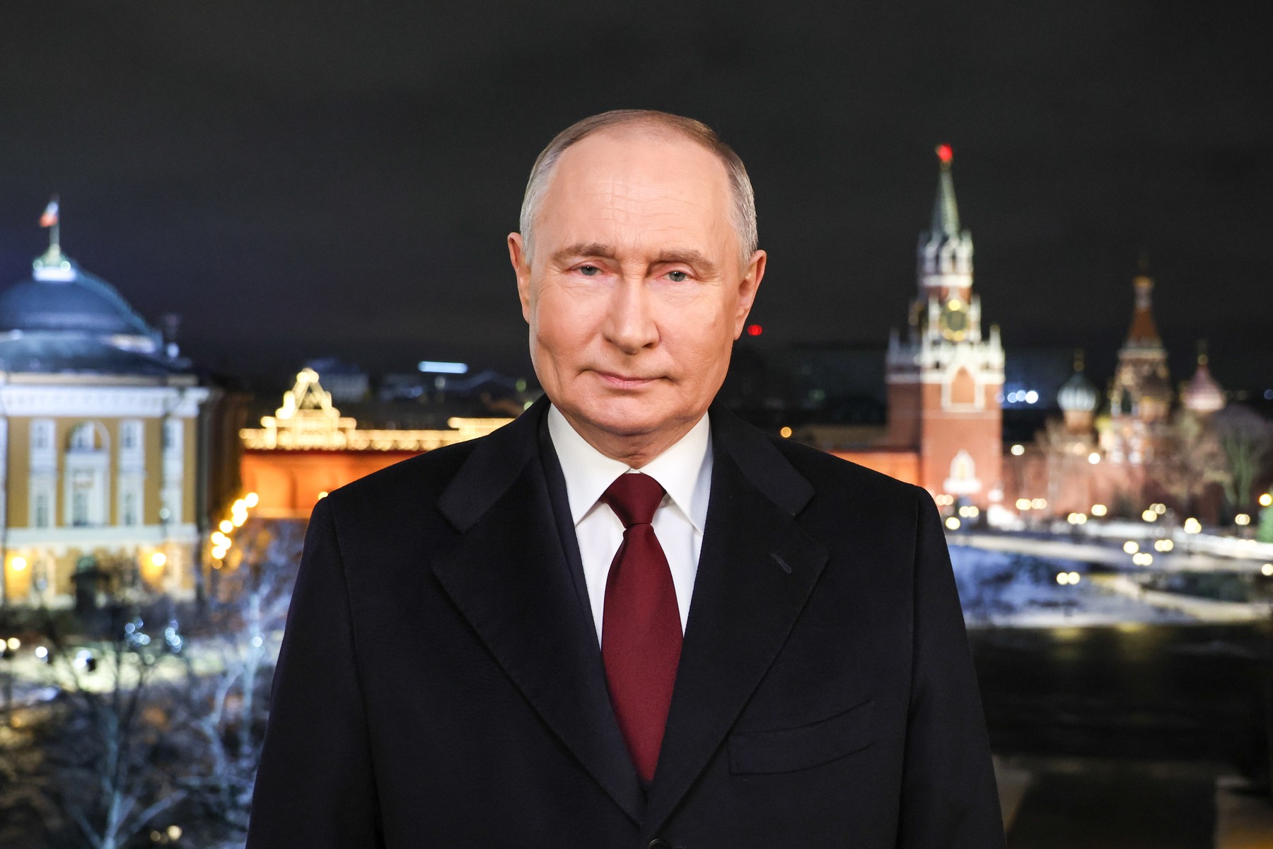 Russia's President Putin delivers national address on New Year's Eve