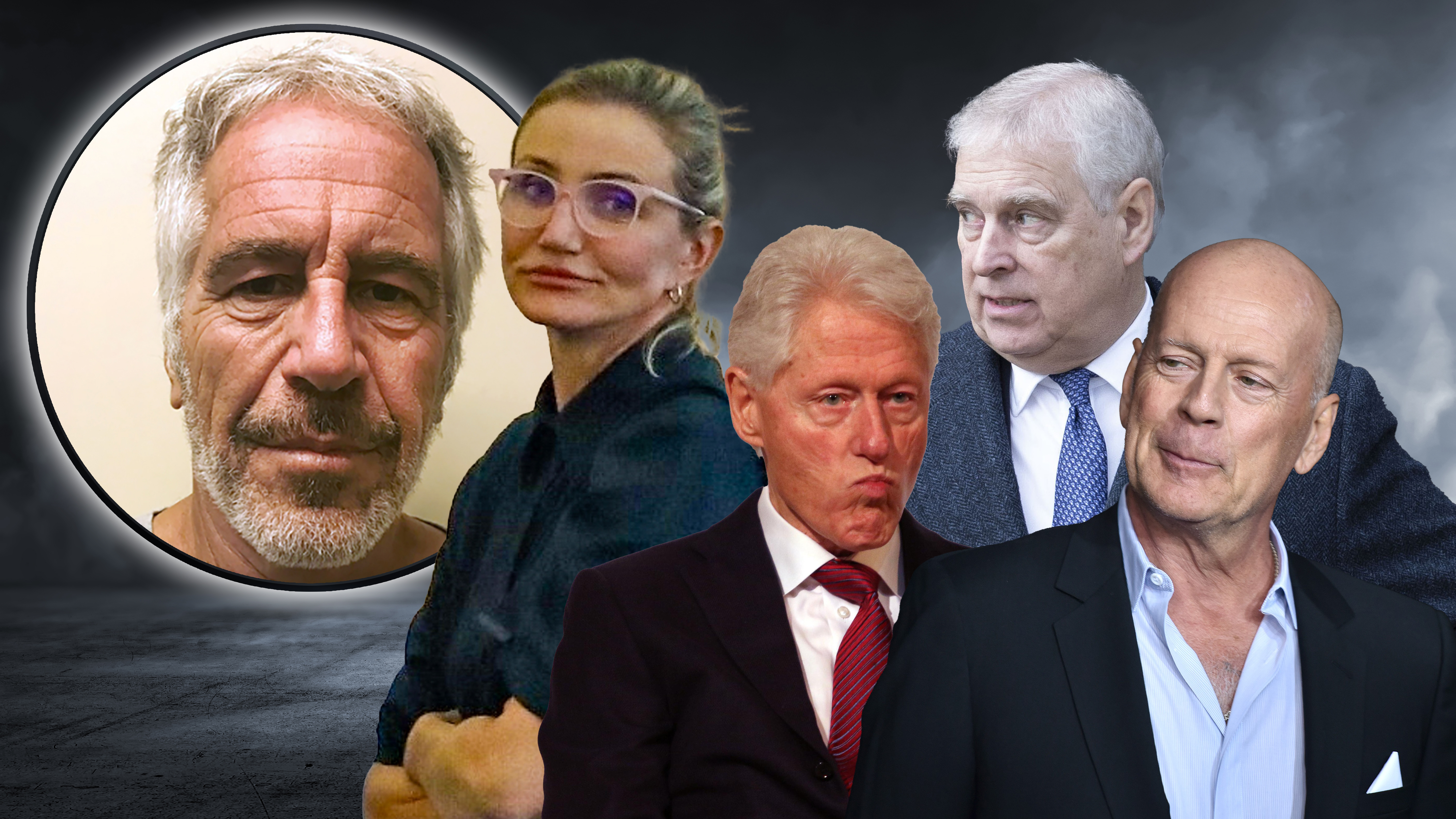 Texture,Dark,Concrete,Floor,With,Mist,Or,Fog