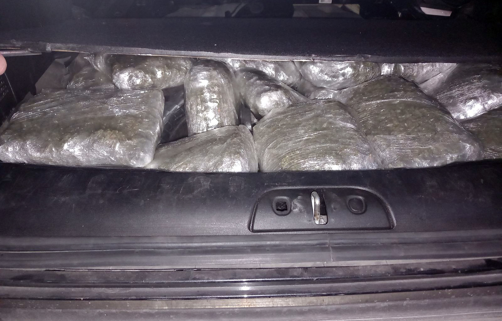Granični prelaz Batrovci, zaplena, marihuana, trava, droga Foto: MUP