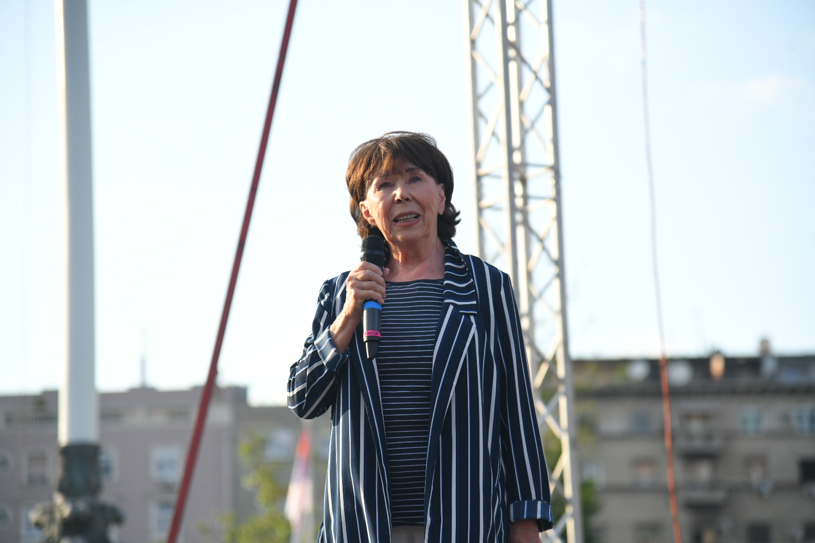 Beograd, 09.06.2023. 6. Protest "Srbija protiv nasilja", Šesti protest Foto: Nemanja Jovanović/Nova.rs