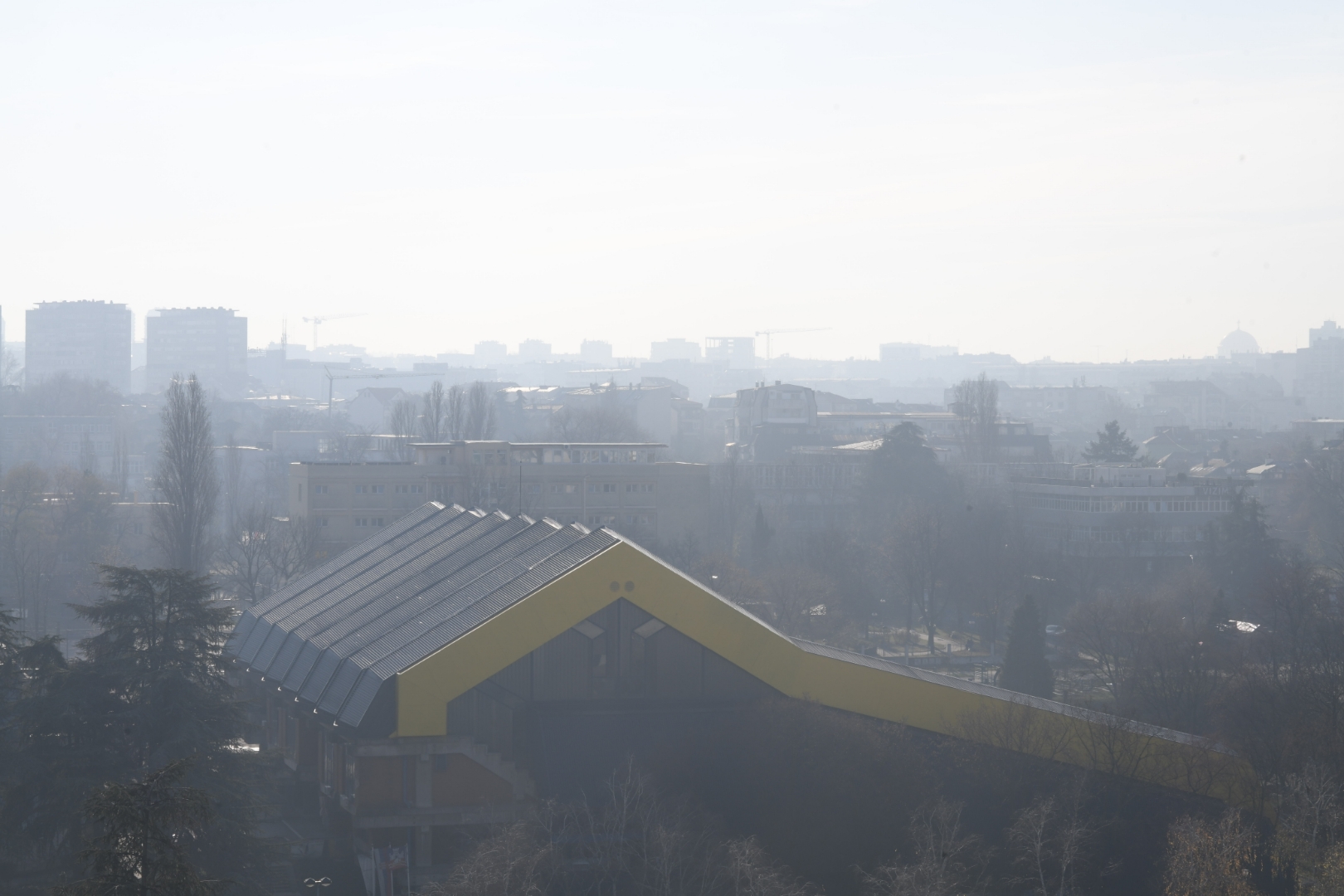 Beograd, 21.12.2022. Zagađenje, zagađen vazduh Foto: Dragan Mujan/Nova.rs