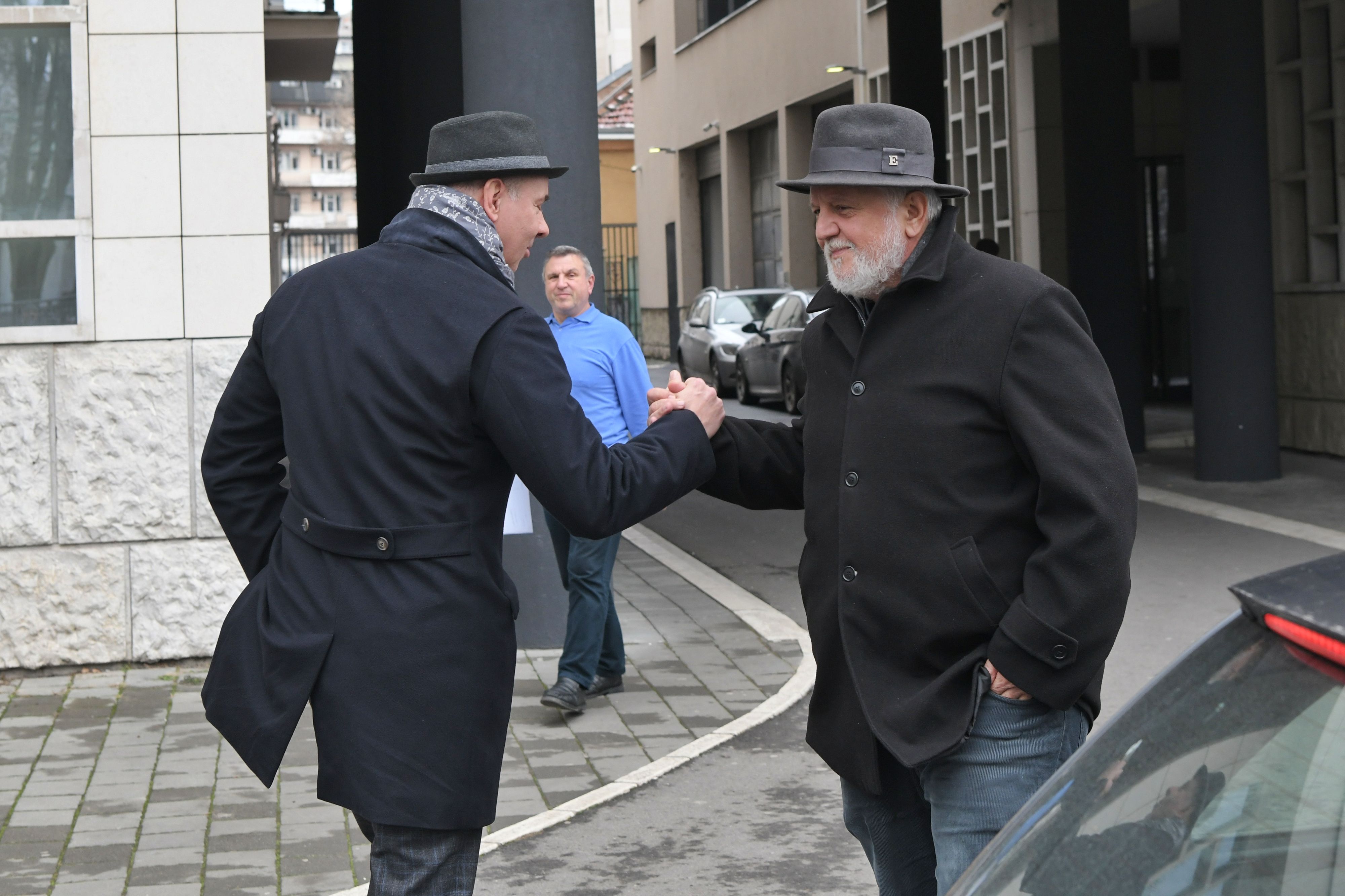 Beograd 24. januar 2024. Sudjenje u Prvom osnovnom sudu u Beogradu povodom optuzbi za nasilnicko ponasanje Dragana Bjelogrlica prema kolegi Predragu Antonijevicu 23. avgusta 2021.godine Foto:Goran Srdanov/Nova.rs