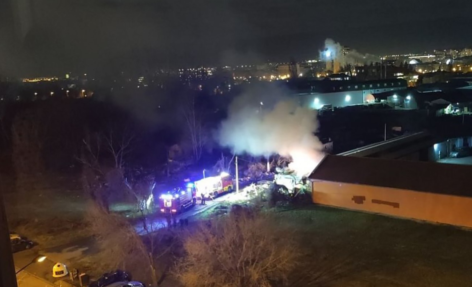 požar Novi Sad