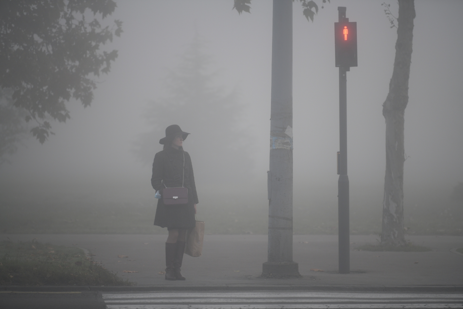 Beograd, 28.10.2021. Jesen, magla, jutro, maglovito, vreme, vremenska prognoza, hladno, zima Foto: Dragan Mujan/Nova.rs