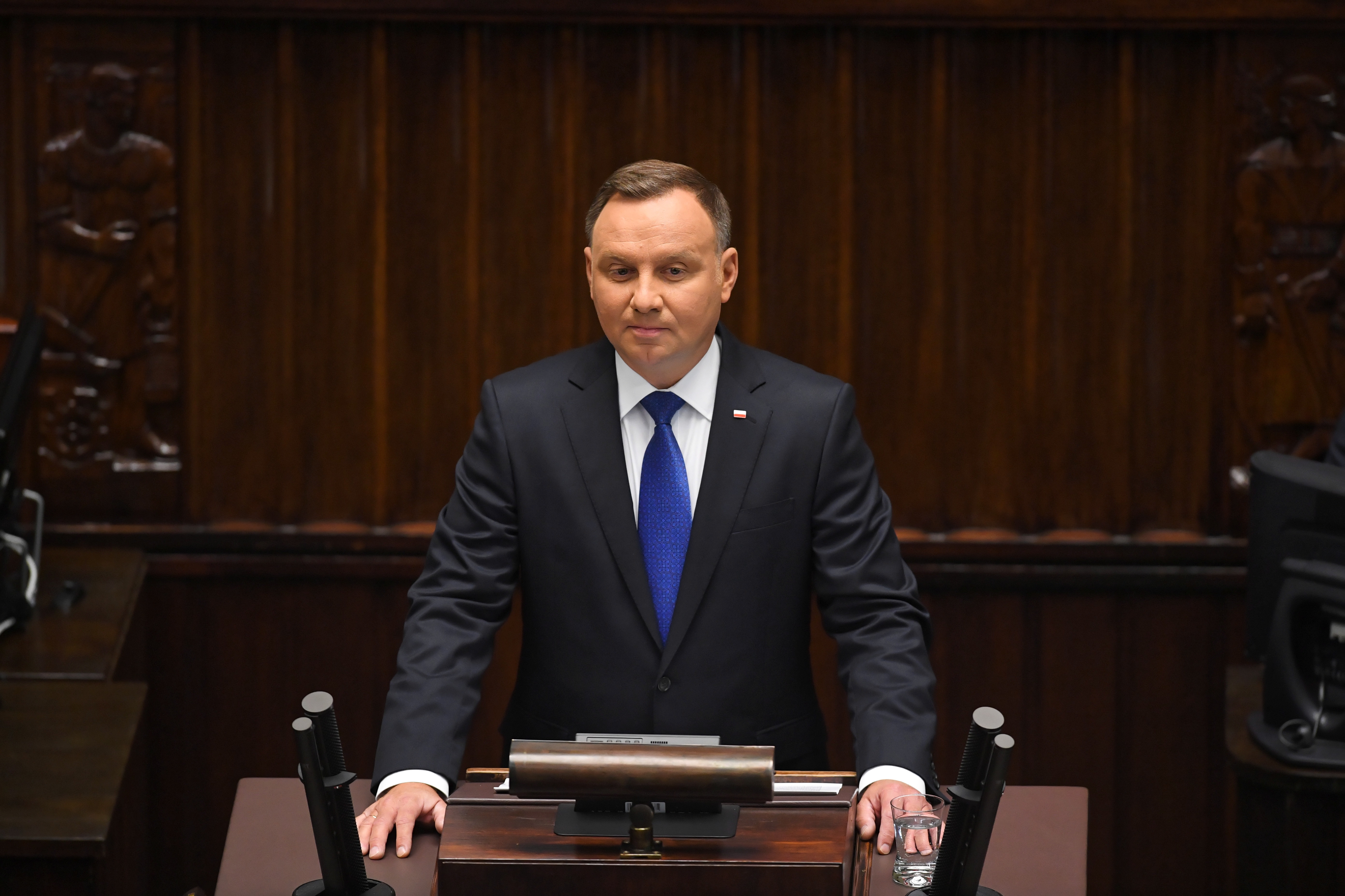 Polish President Andrzej Duda swearing-in in Warsaw