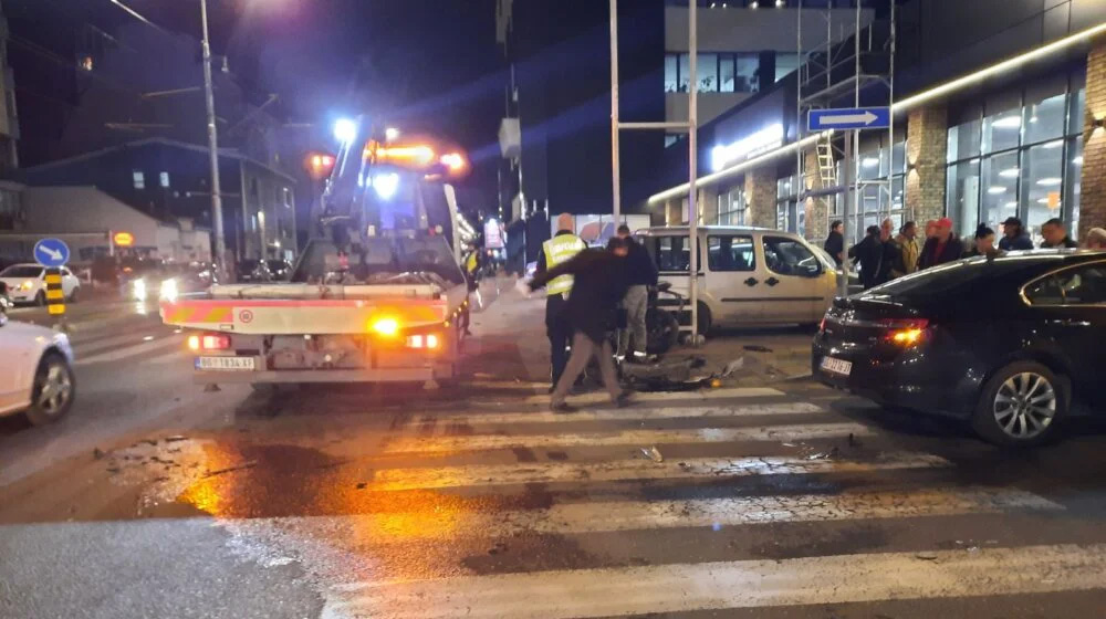 Vojvode Stepe, saobraćajna nesreća Foto: Radmila Marković