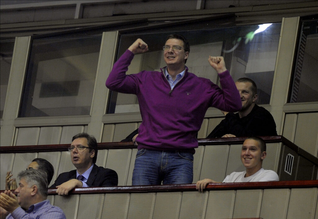 Aleksandar Vučić, Andrej Vučić i Danilo Vučić, ustupljene fotografije