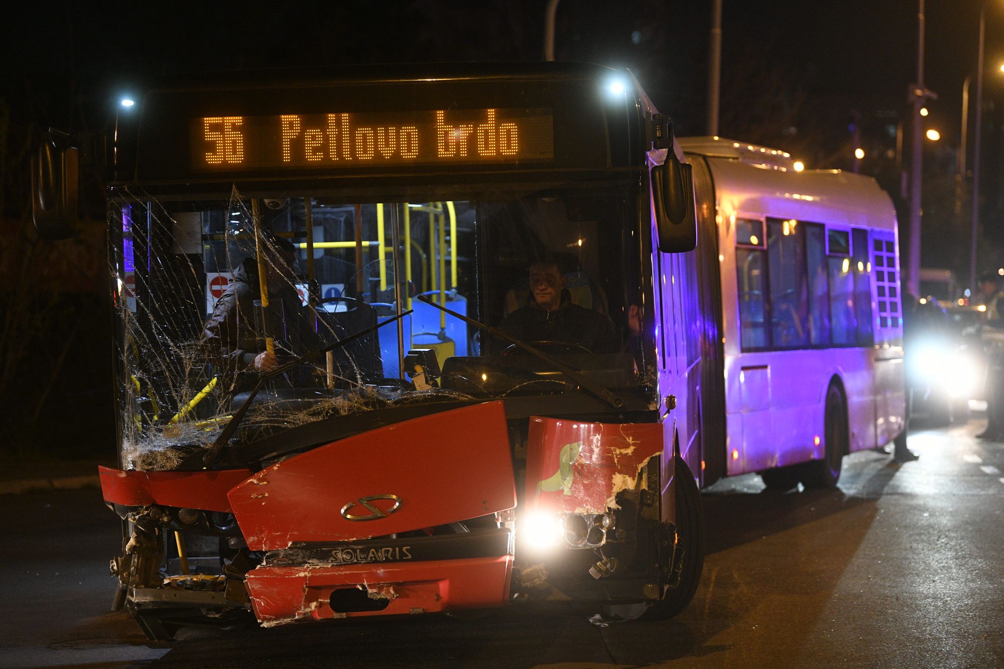 Beograd, 2903.2023. Žarkovo, nesreća, sudar autobsa, hronika, autobus Foto: Filip Krainčanić/Nova.rs