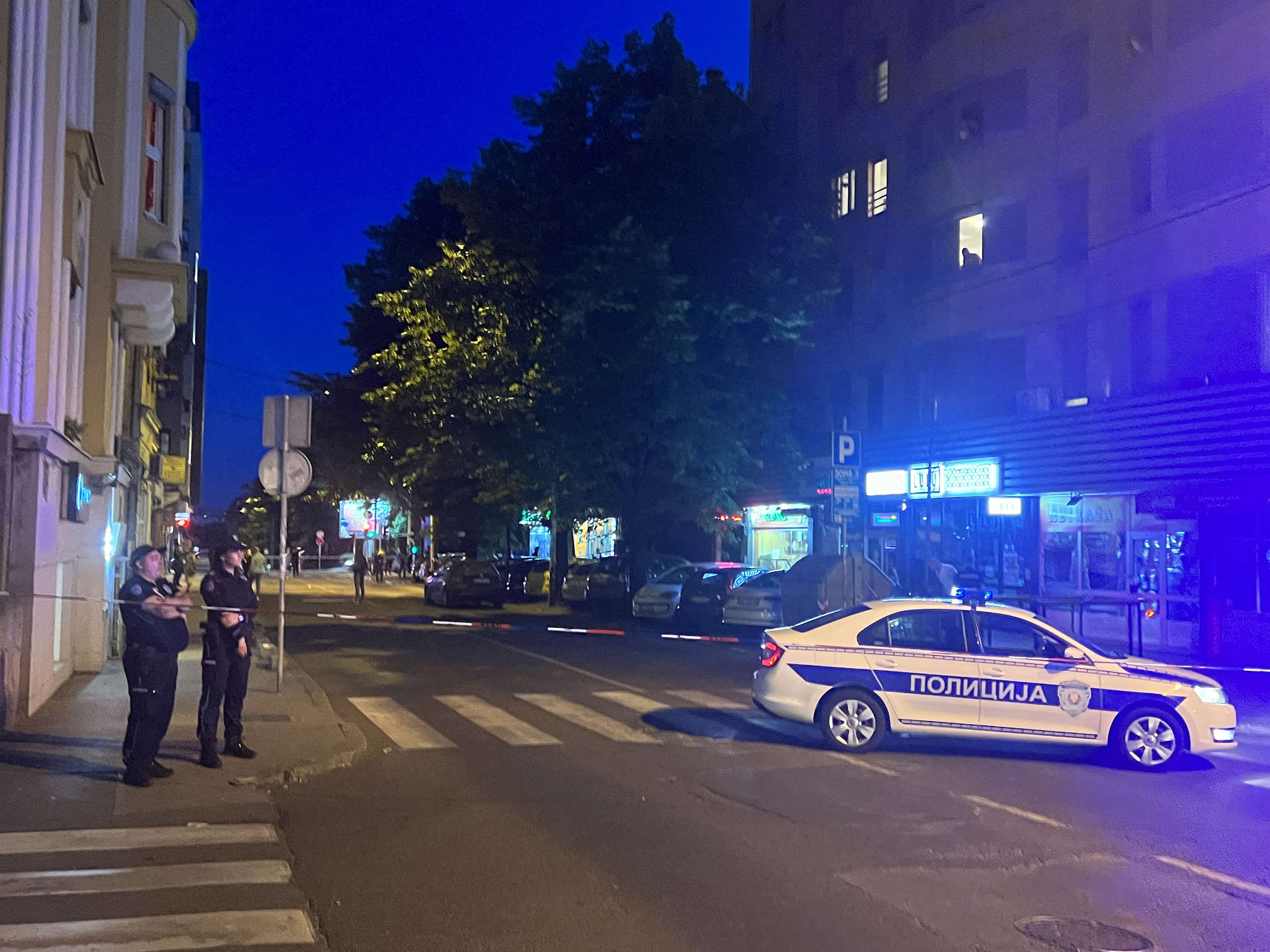 pucnjava Vračar, policija, uvidjaj, uviđaj