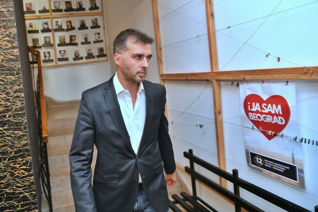 Beograd 02.06.2024. Savo Manojlović. Izborni štab I ja sam Beograd, Kreni Promeni, Izbori, jun, lokalni izbori Foto: Goran Srdanov/Nova.rs