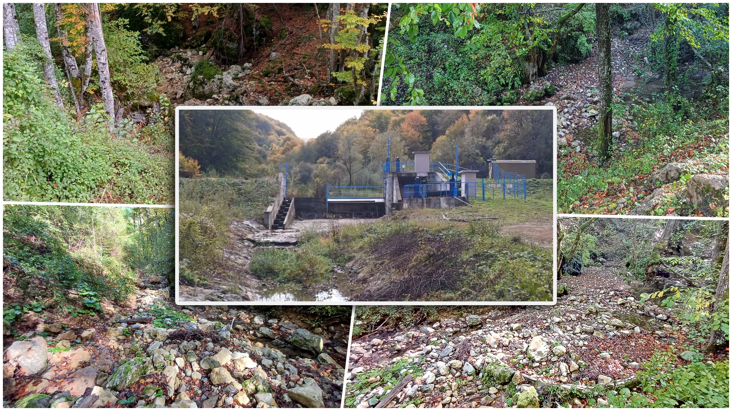 suvo korito reke4 foto Damir Bećirbašić suva riblja staza kod vodozahvata mhe na Gračanici