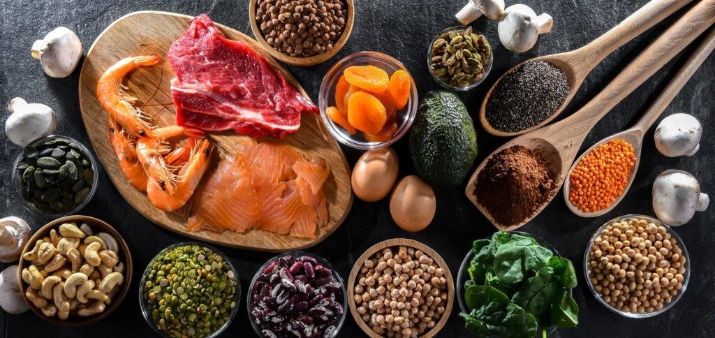 Composition with food products rich in zinc,Image: 900882114, License: Royalty-free, Restrictions: , Model Release: no, Credit line: Z Jan / Panthermedia / Profimedia